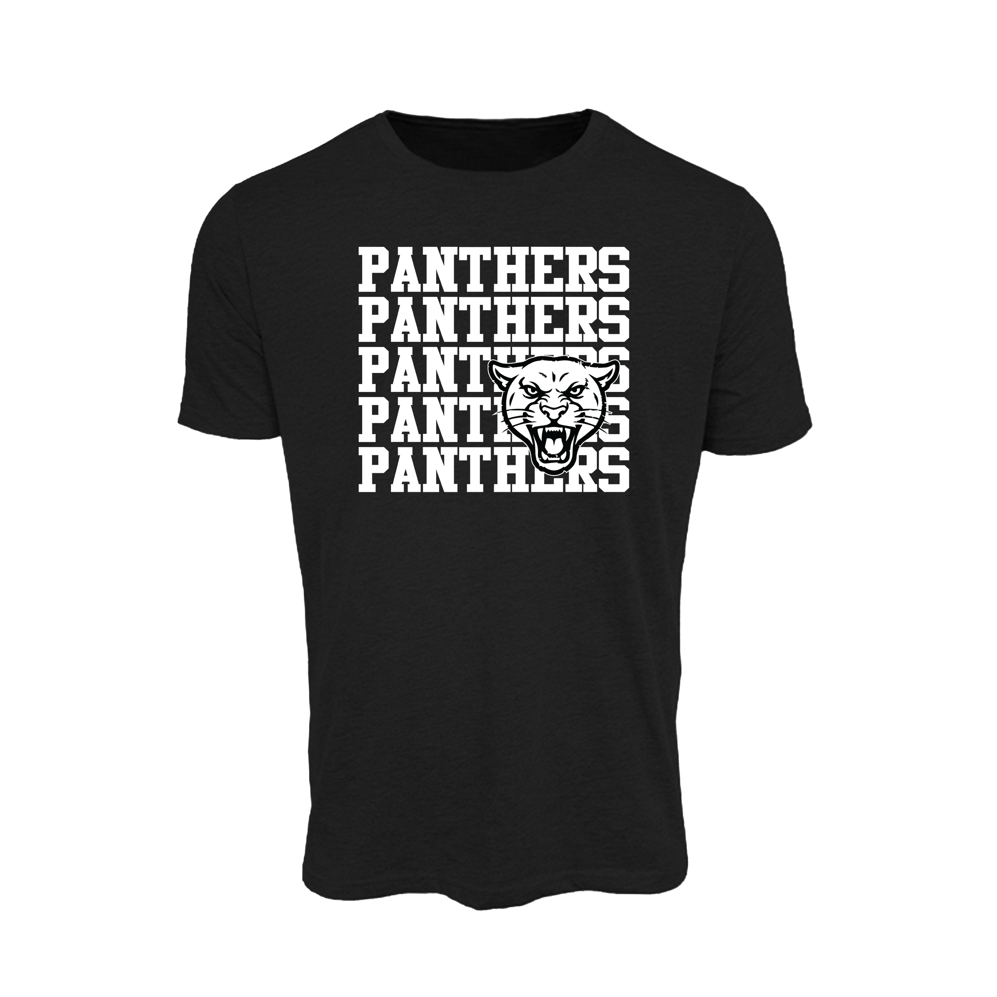 Jr Panthers Fastpitch (Oppendike)- T-Shirt 6 (Black)