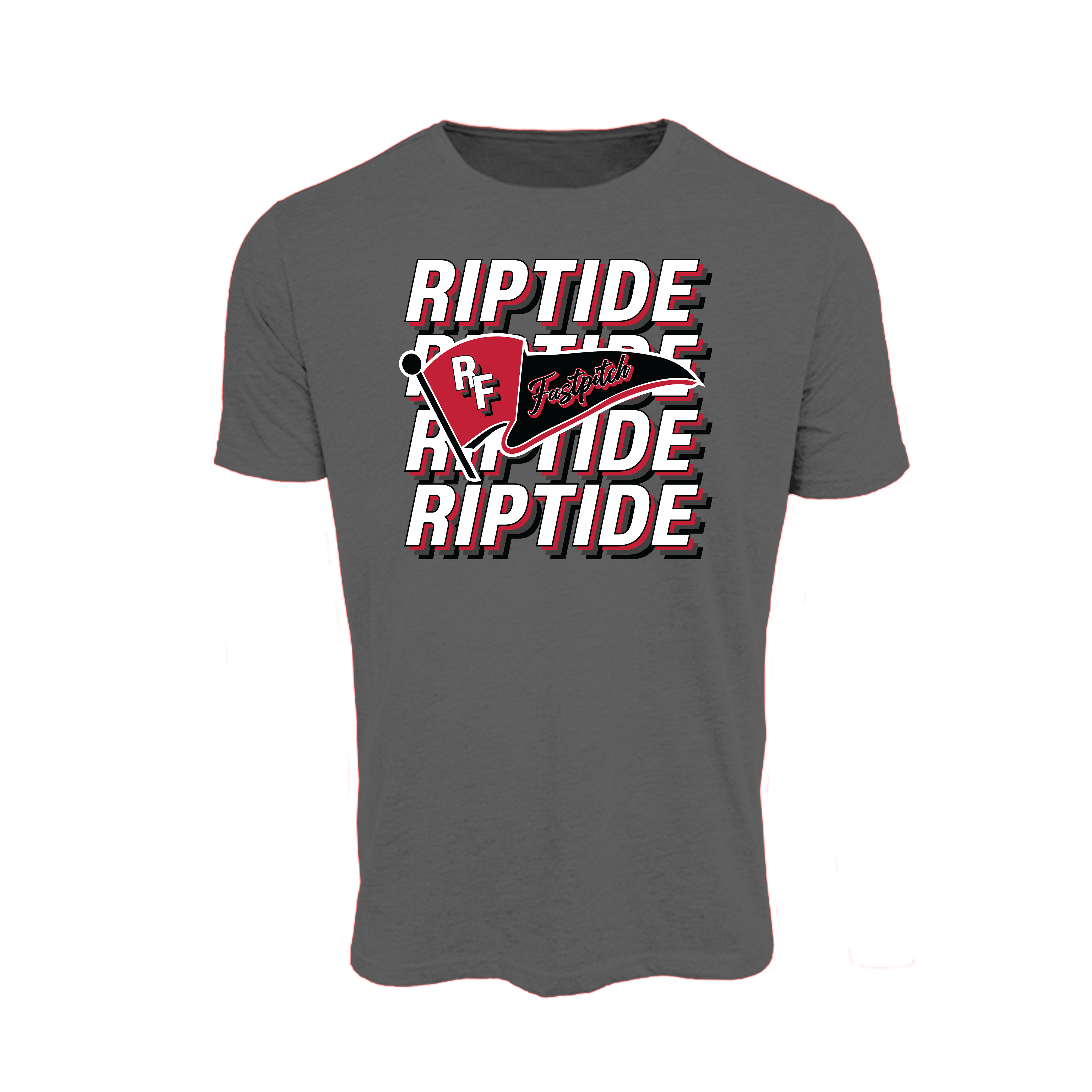 Riptide Fastpitch (Berman) 2026- T-Shirt 6 (Charcoal)