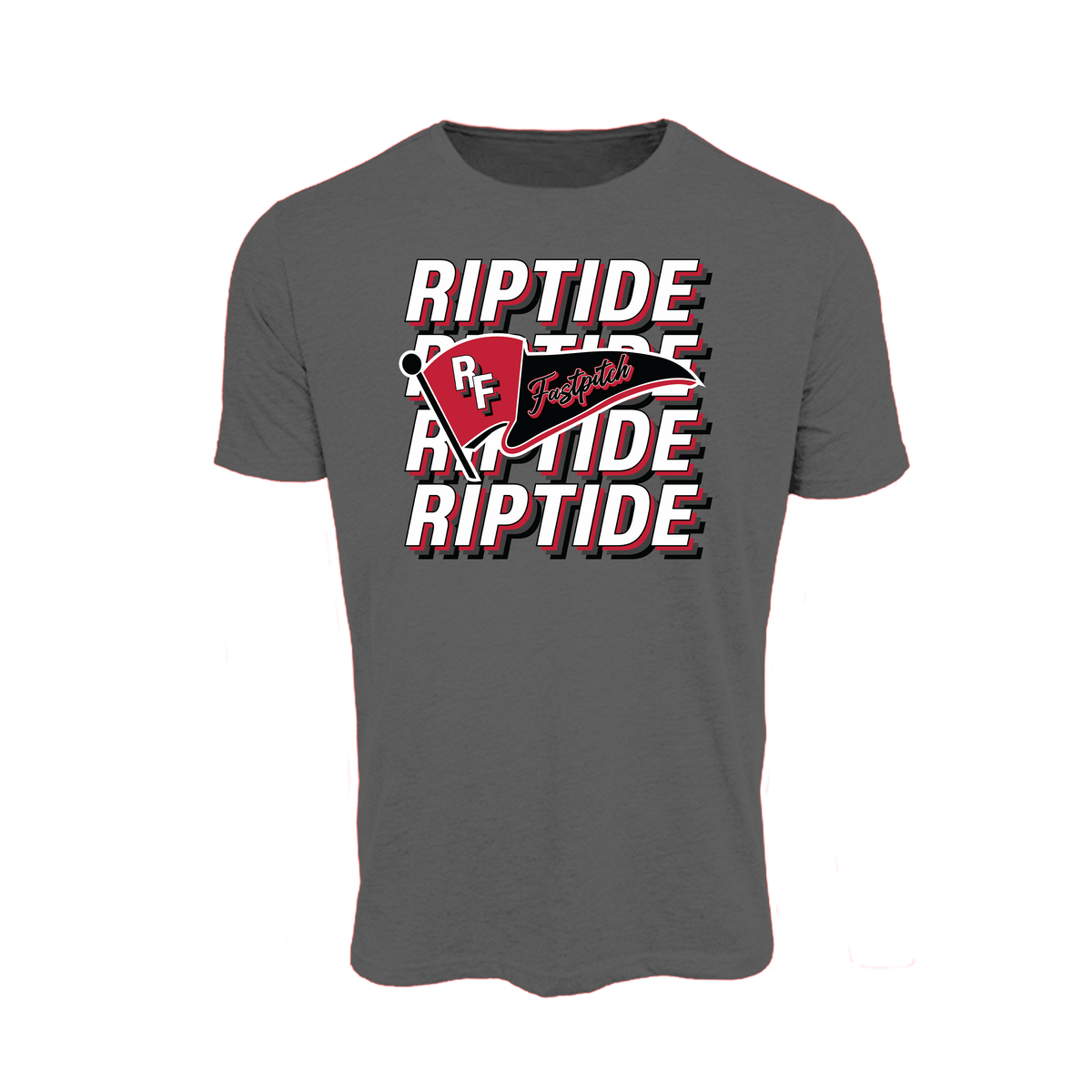 Riptide Fastpitch (Berman) 2026- T-Shirt 6 (Charcoal)
