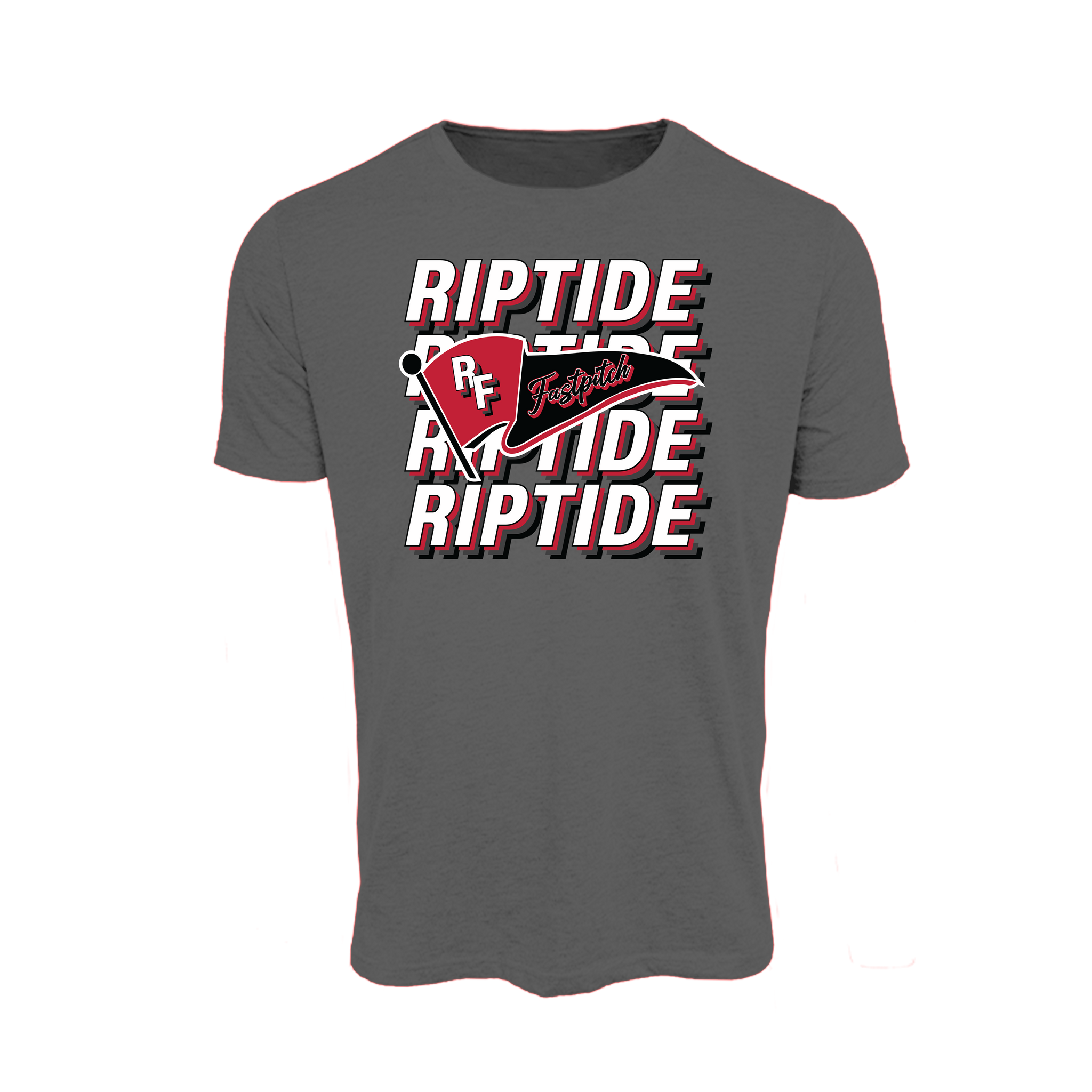 Riptide Fastpitch (Berman) 2026- T-Shirt 6 (Charcoal)