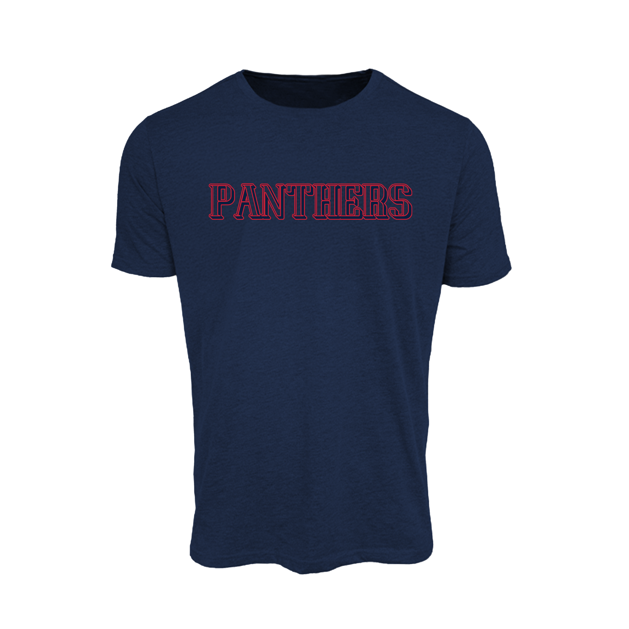 Panthers Baseball (Bowman)- T-Shirt 6 (Navy)