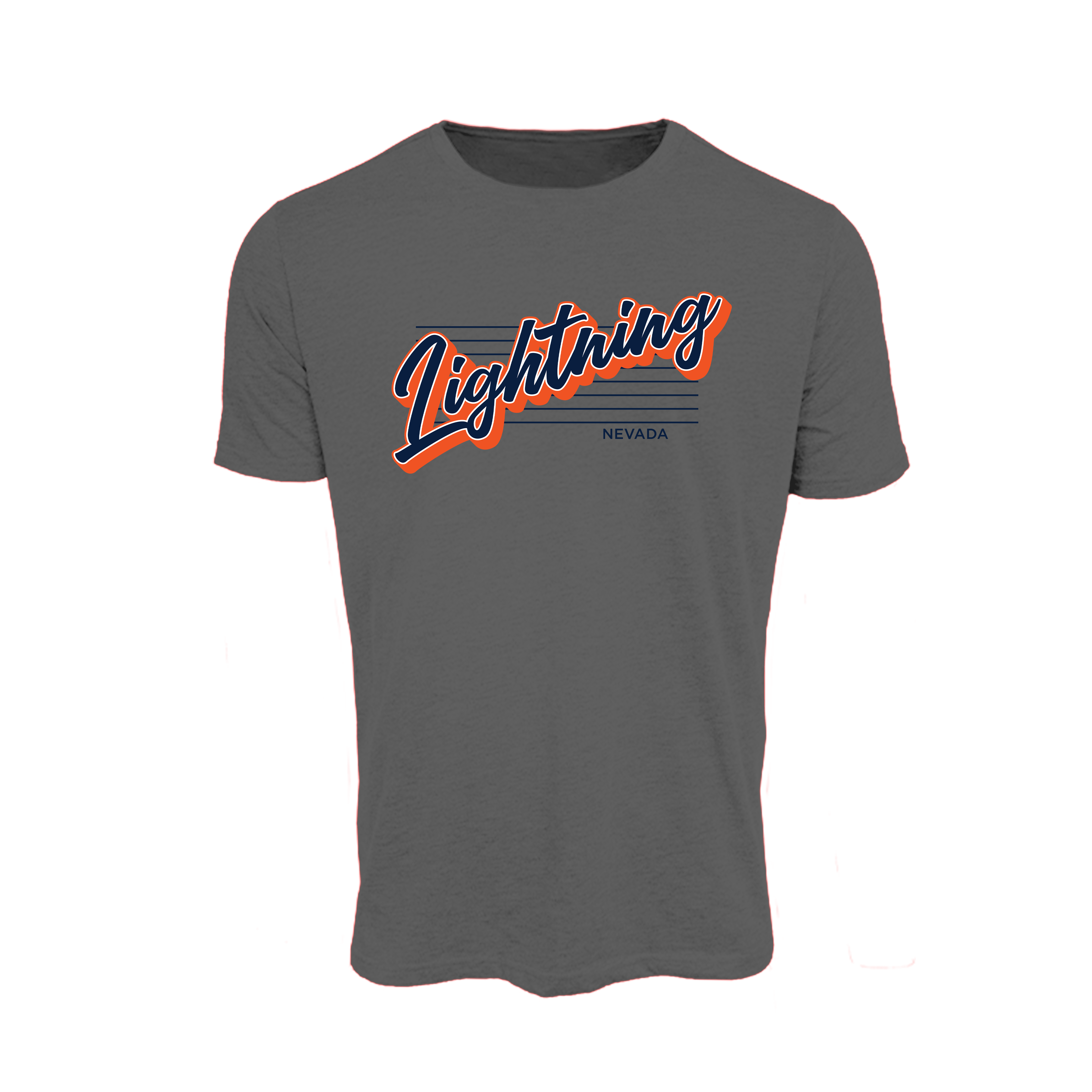 NV Lightning Fastpitch (Kittilsen)- T Shirt 8 (Charcoal)