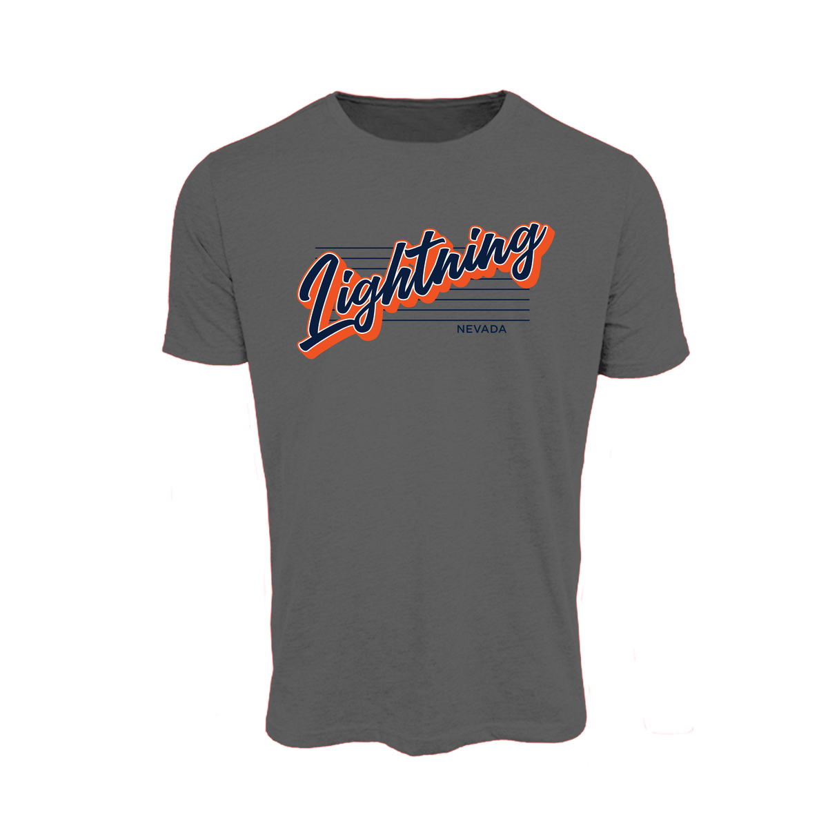 NV Lightning Fastpitch (Kittilsen)- T Shirt 8 (Charcoal)
