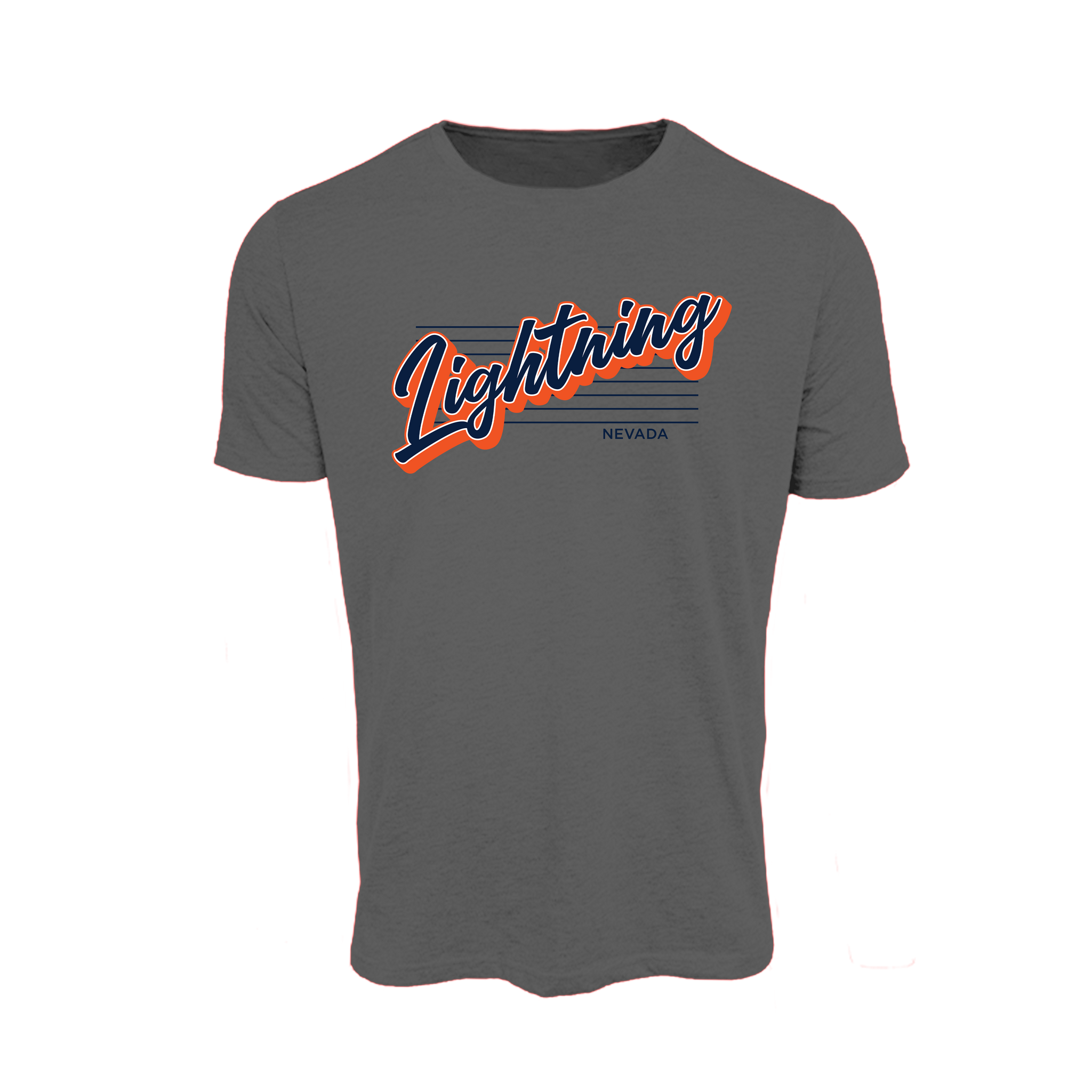 NV Lightning Fastpitch (Kittilsen)- T Shirt 8 (Charcoal)
