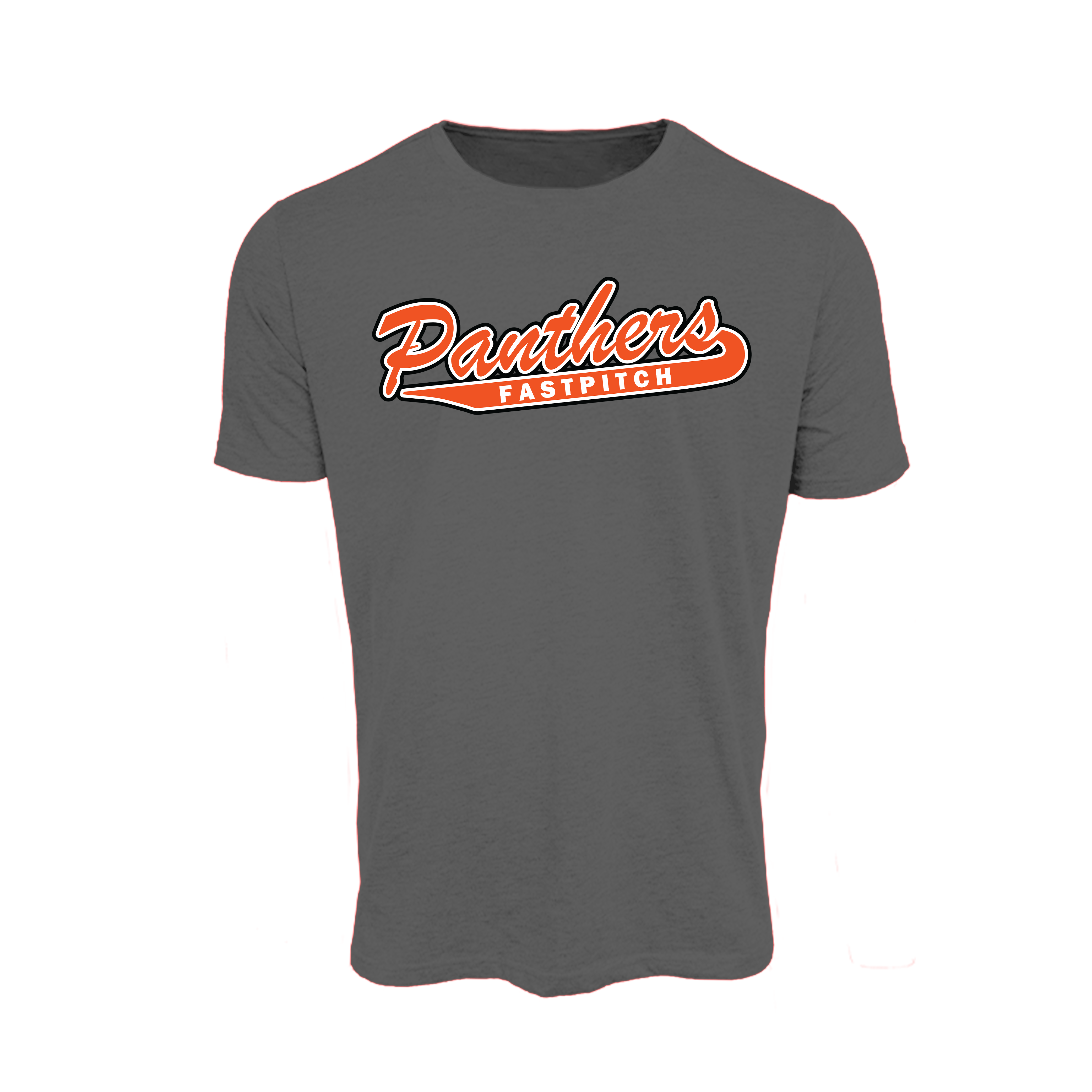 Jr Panthers Fastpitch (Oppendike)- T-Shirt 3 (Charcoal)