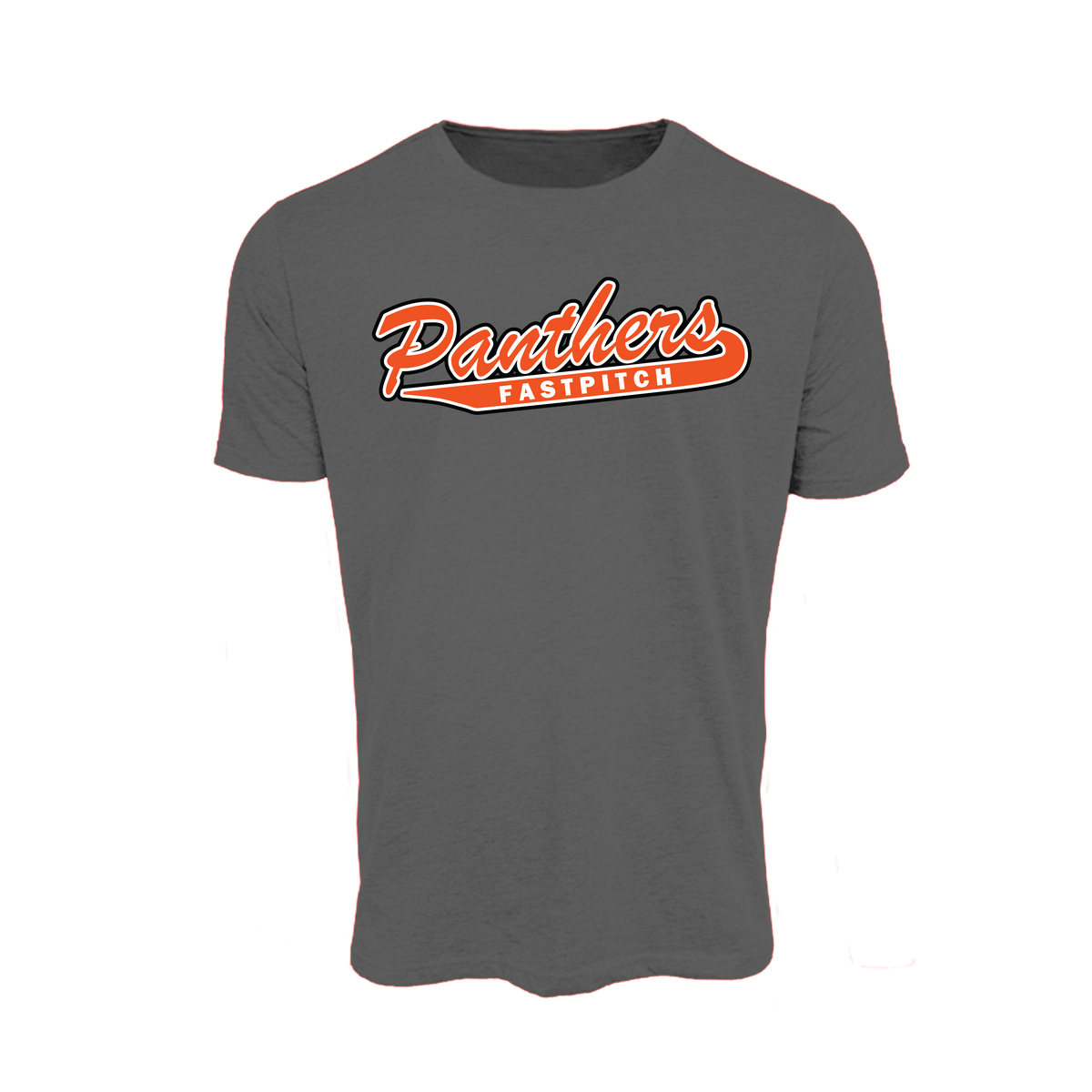 Jr Panthers Fastpitch (Oppendike)- T-Shirt 3 (Charcoal)