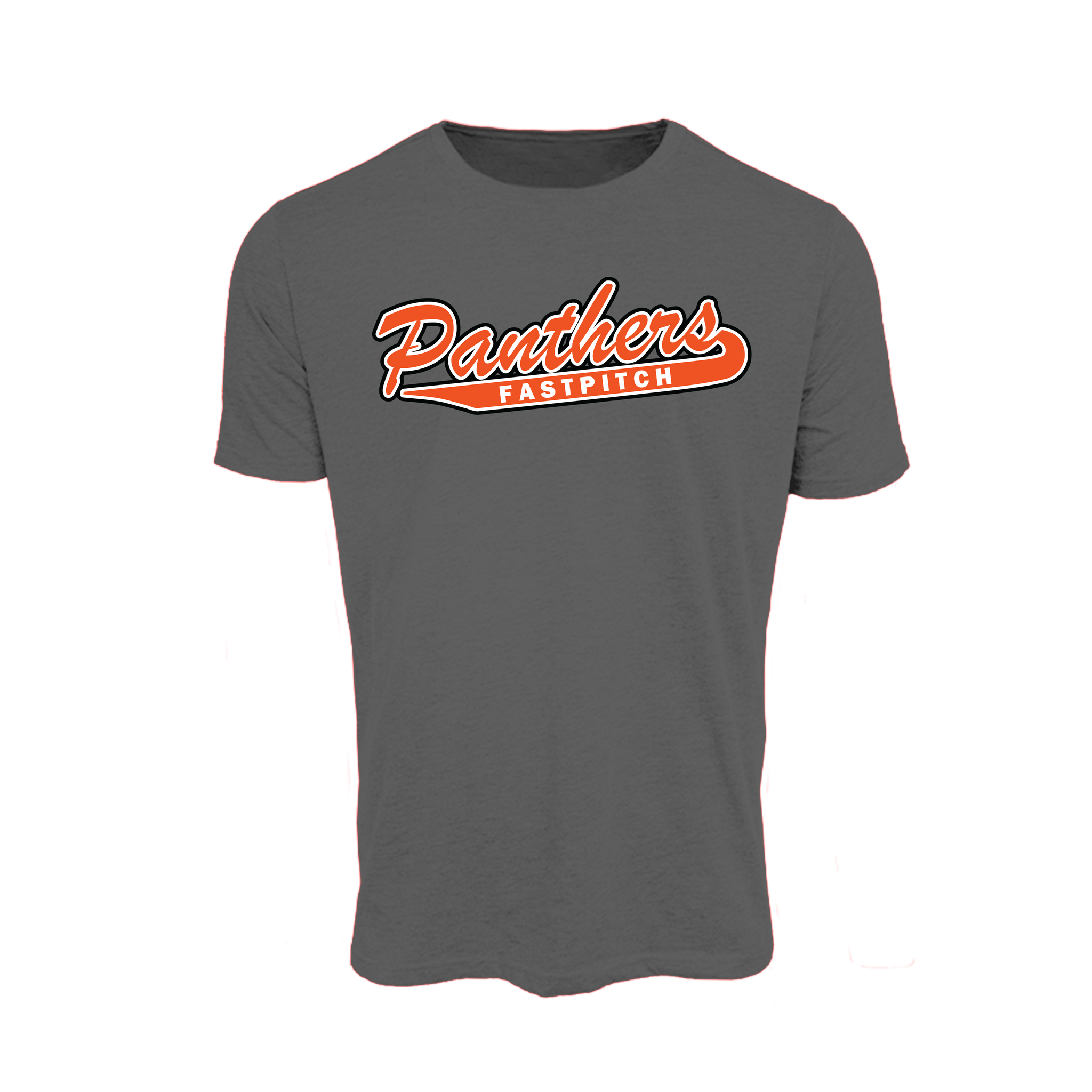 Jr Panthers Fastpitch (Oppendike)- T-Shirt 3 (Charcoal)