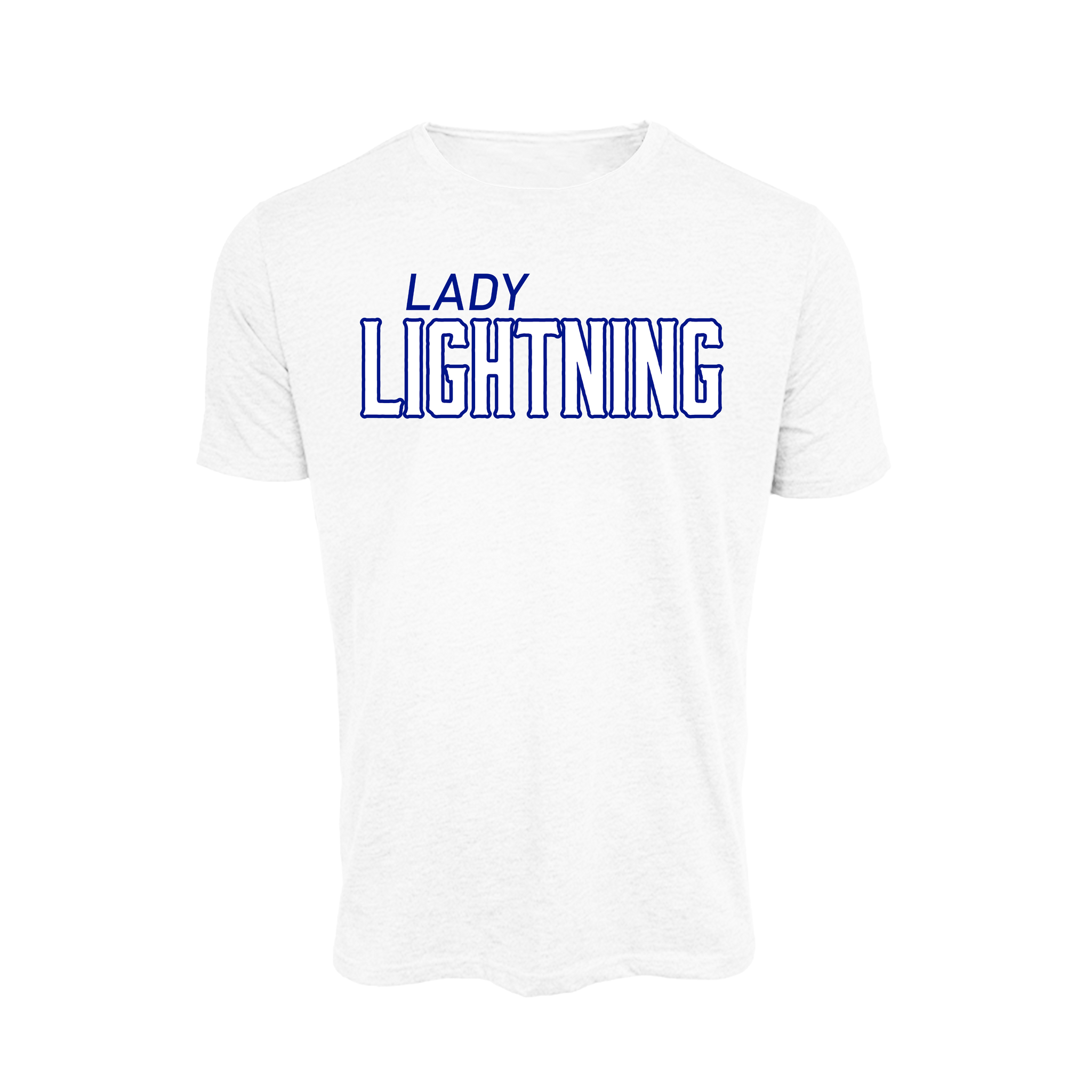 Lady Lightning Fastpitch (Vernon)- T Shirt 1 (White)