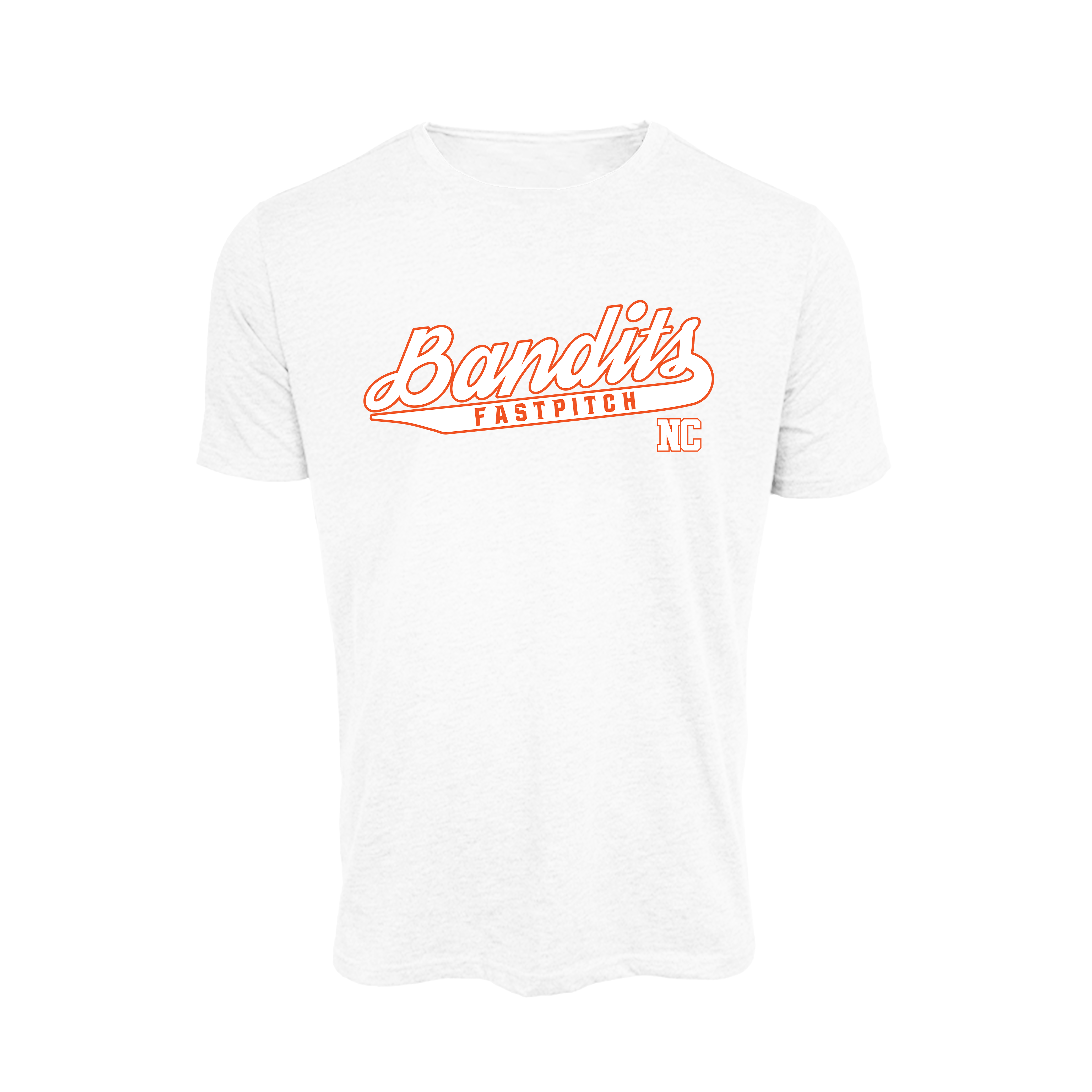 Bandits NC Fastpitch (Hatcher) 2026- T Shirt 1 (White)