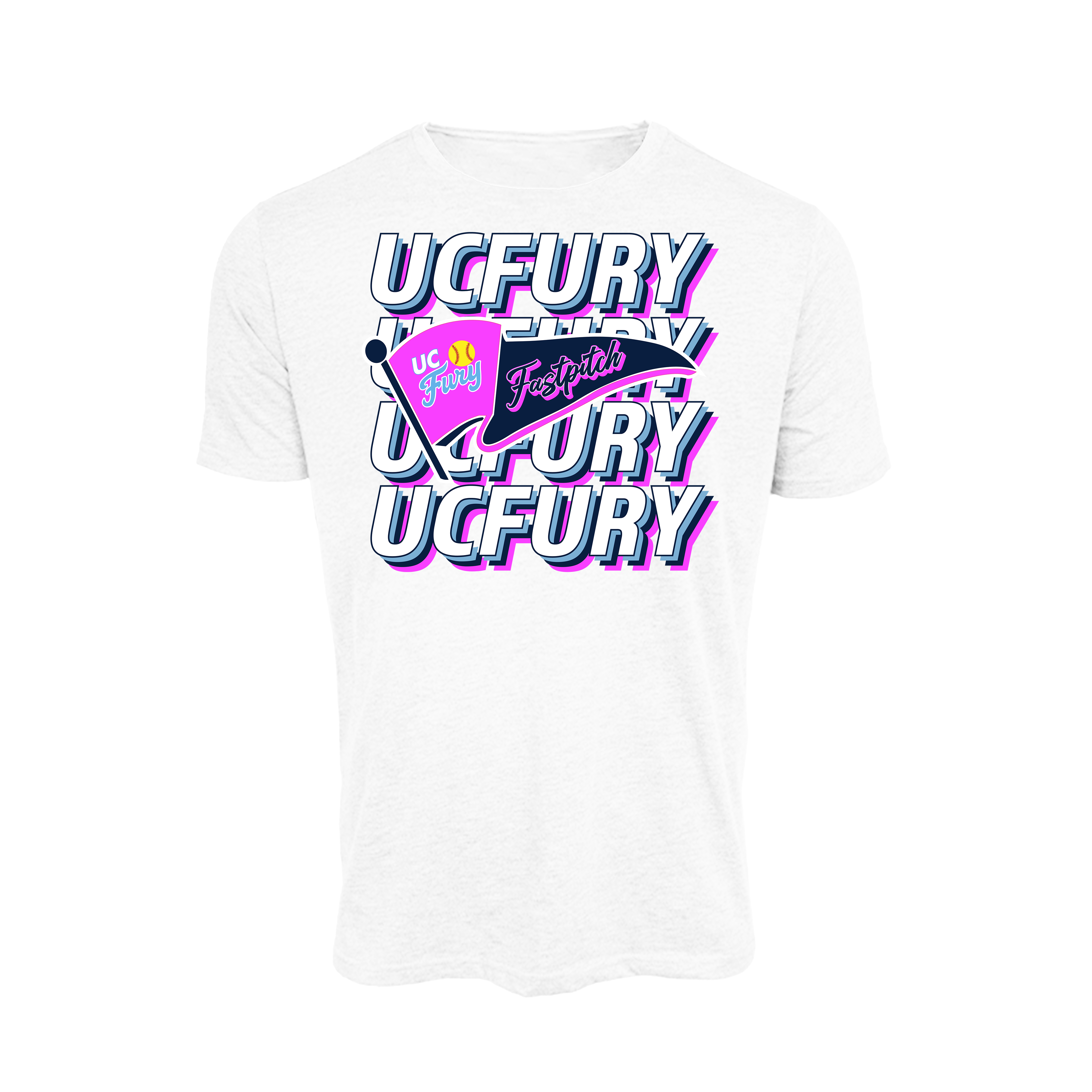 UCFury Fastpitch (Anderson) 2026- T Shirt 1 (White)