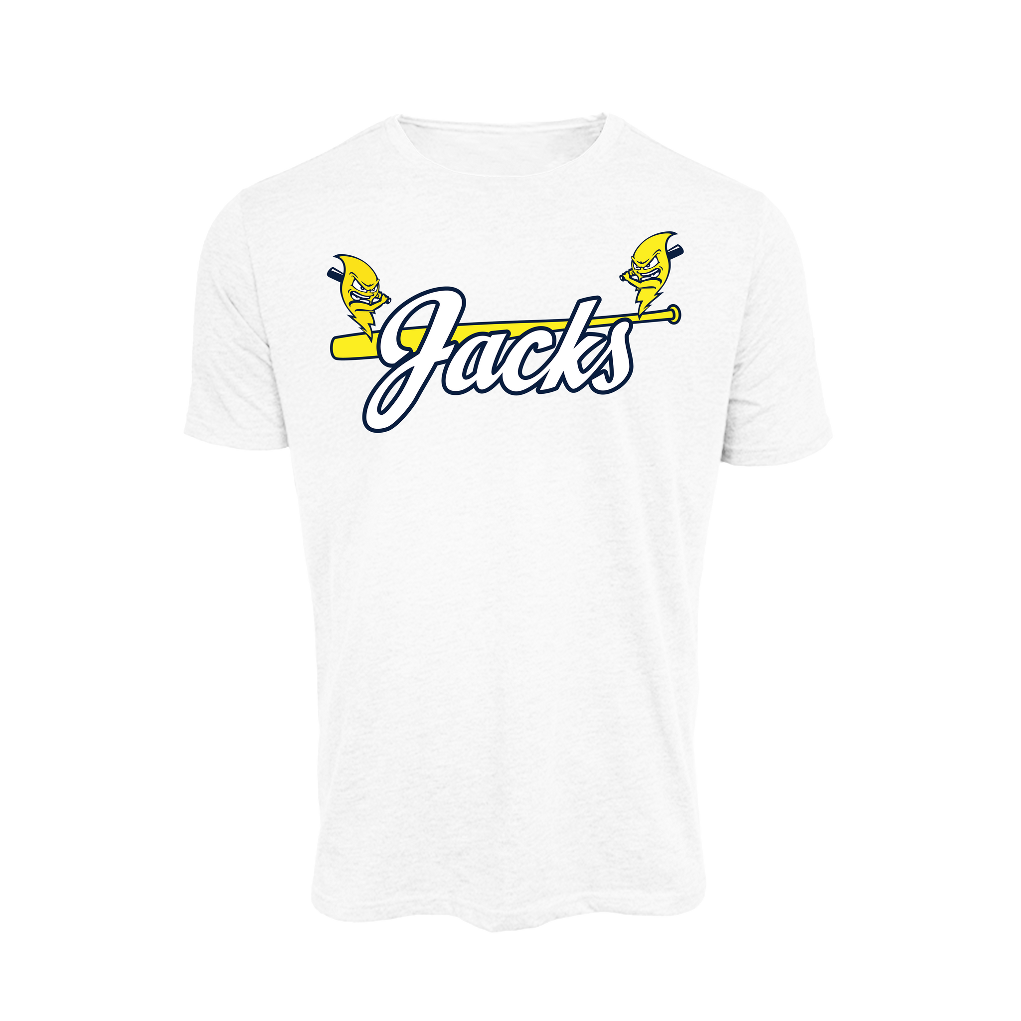 Lightning Jacks Baseball (Tucker)- T Shirt 1 (White)