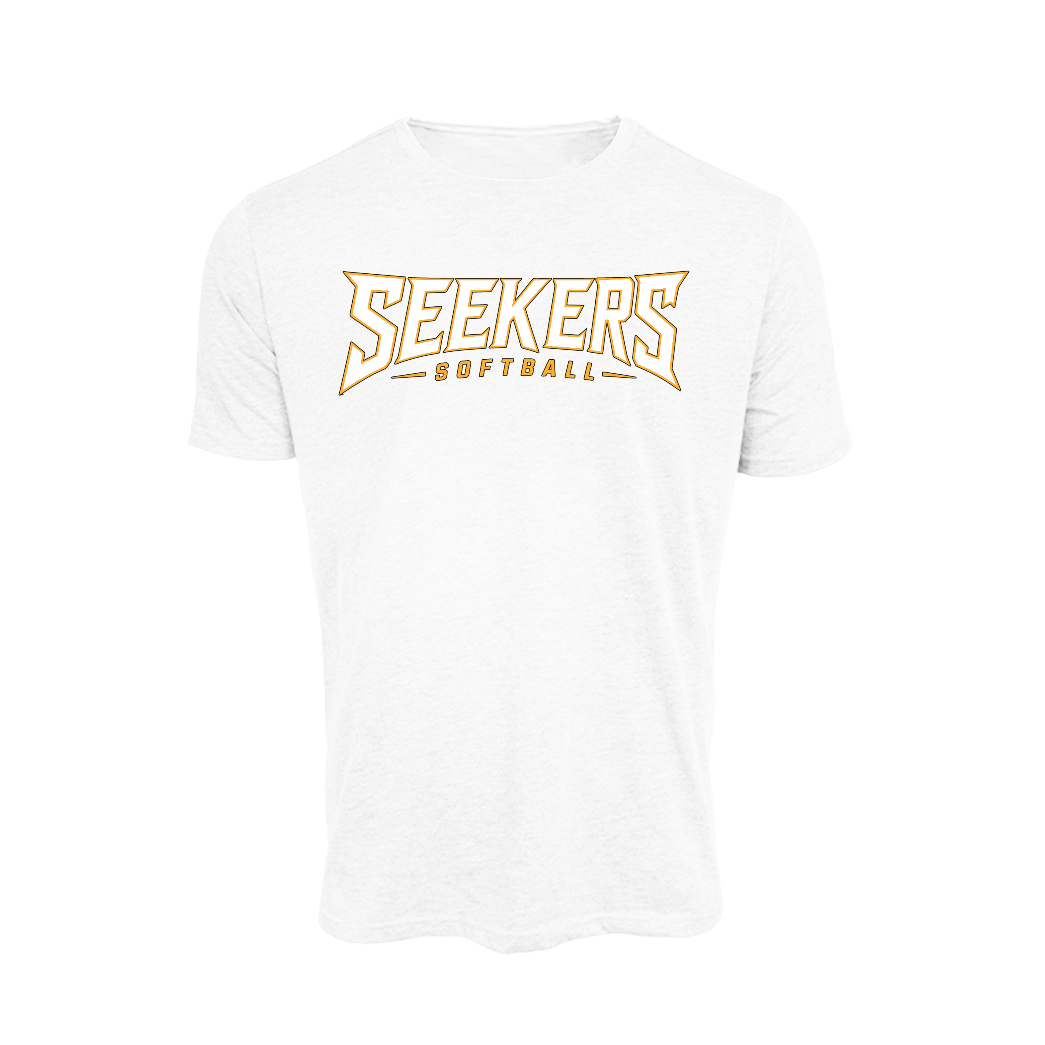 Seekers Softball (Dabney)- T Shirt 1 (White)