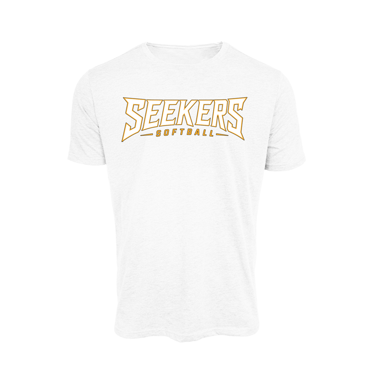 Seekers Softball (Dabney)- T Shirt 1 (White)