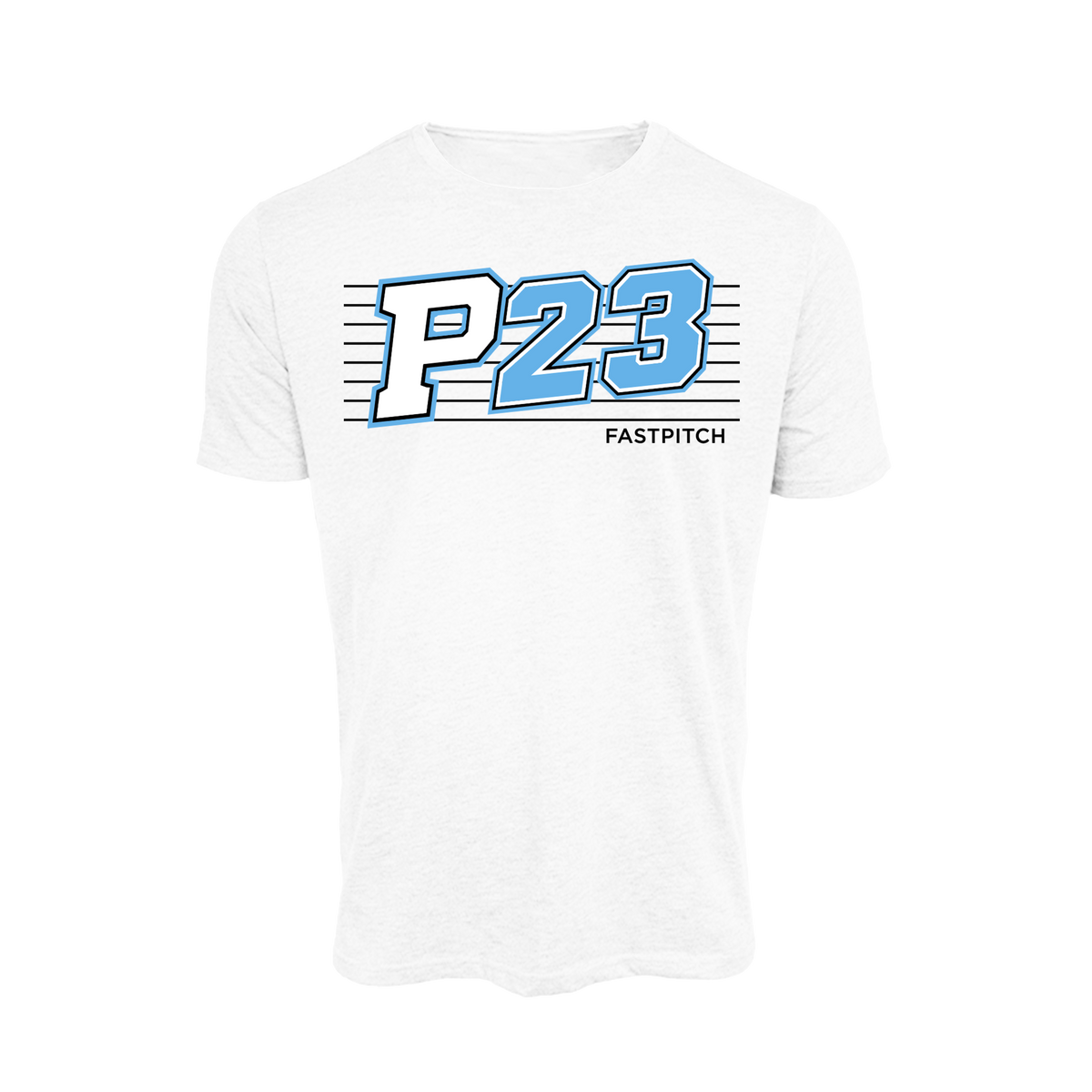P23 (Grisham) Fastpitch- T Shirt 1 (White)