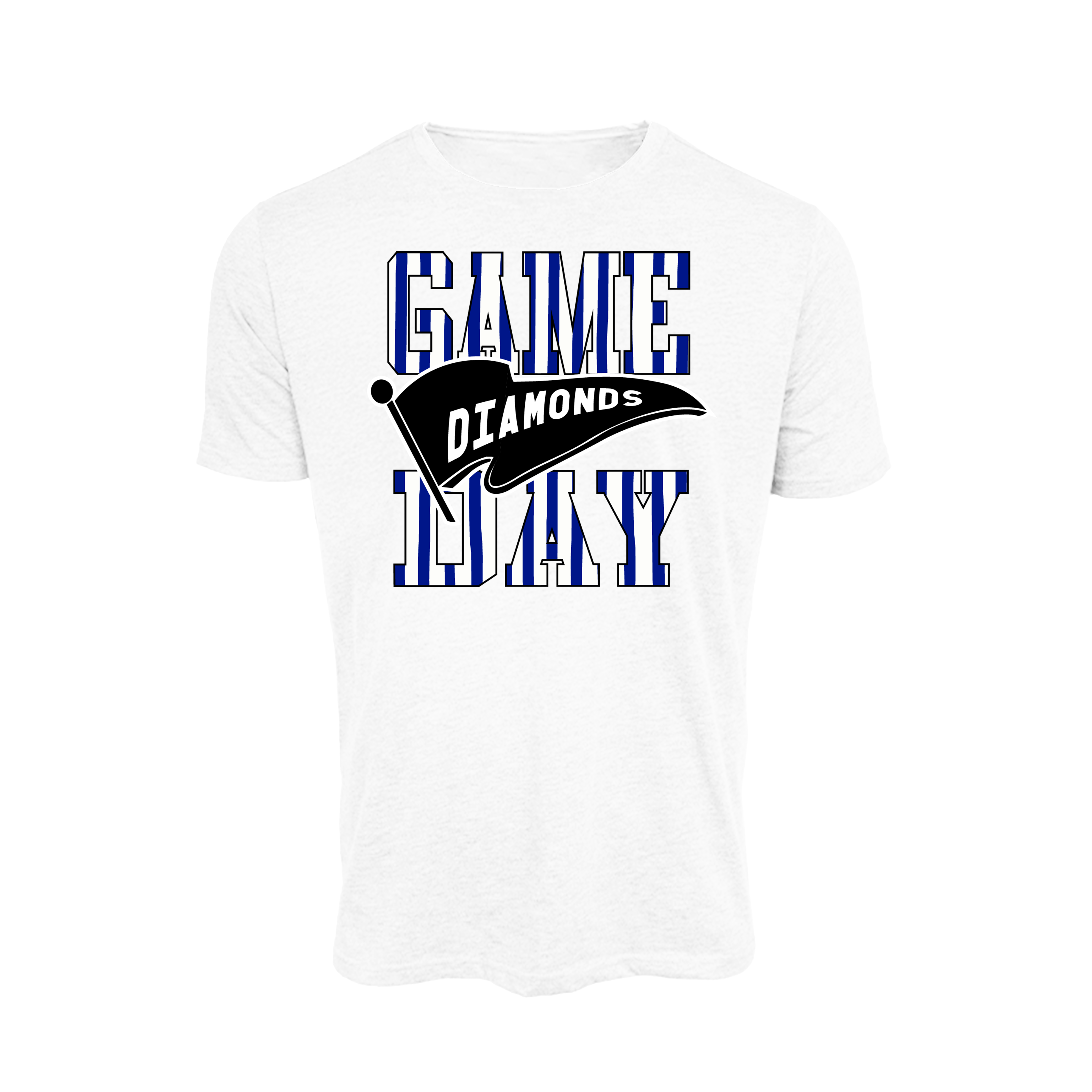 Wasco Diamonds Fastpitch (Morrow) 2026- T Shirt 1 (White)