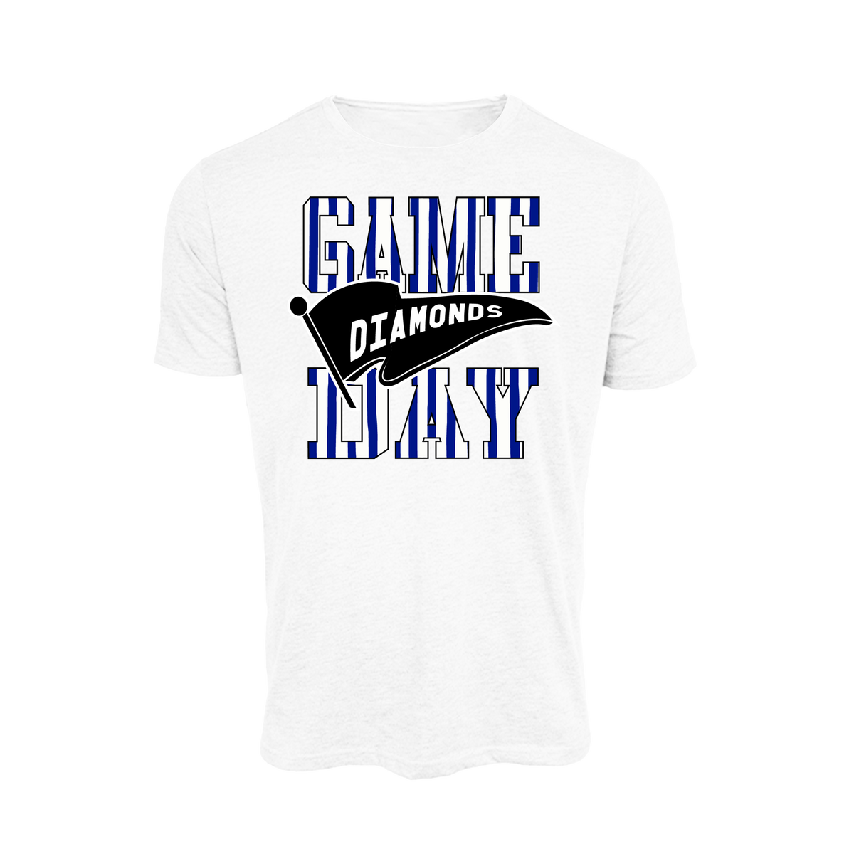 Wasco Diamonds Fastpitch (Morrow) 2026- T Shirt 1 (White)