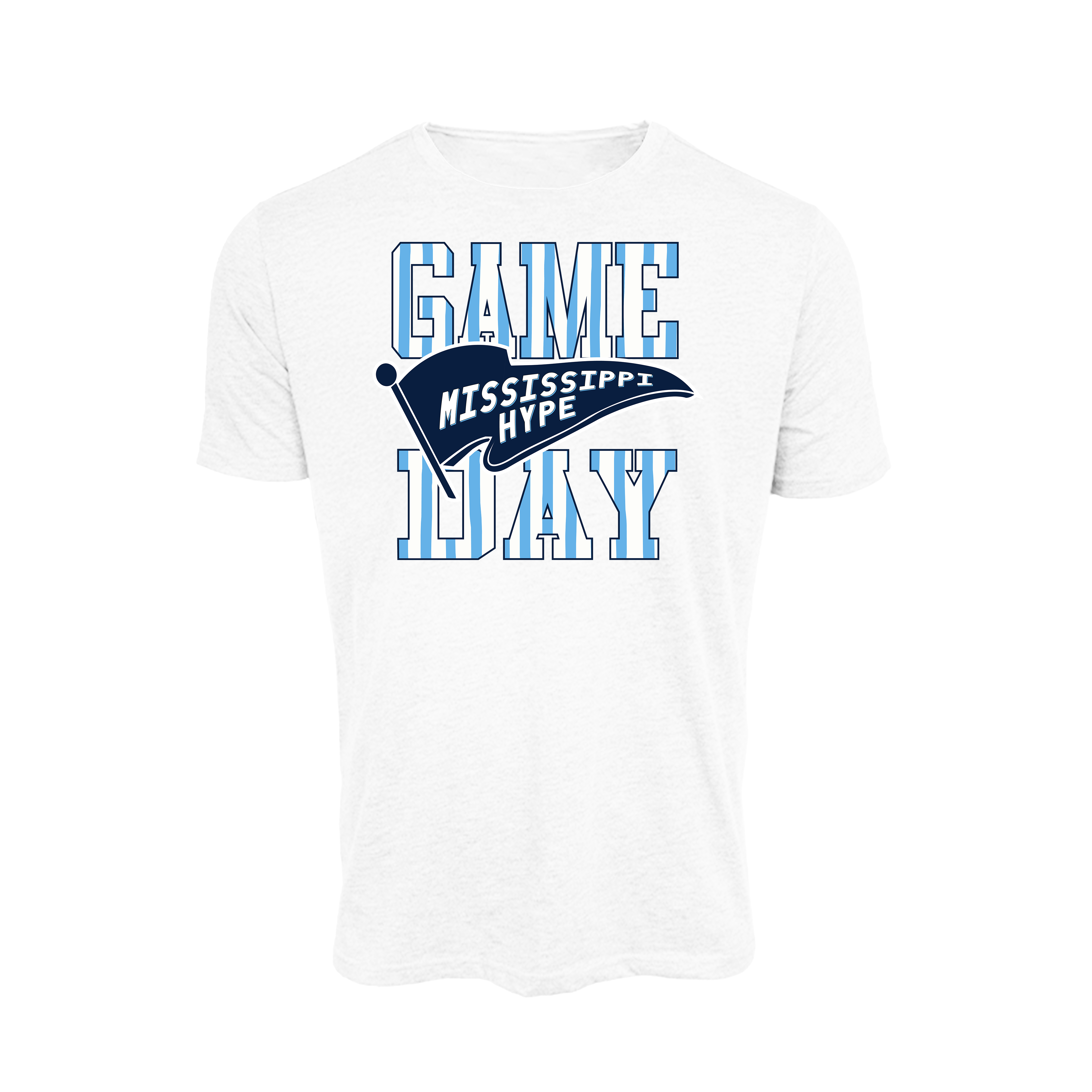 Mississippi Hype Baseball (Robinson)- T Shirt 1 (White)
