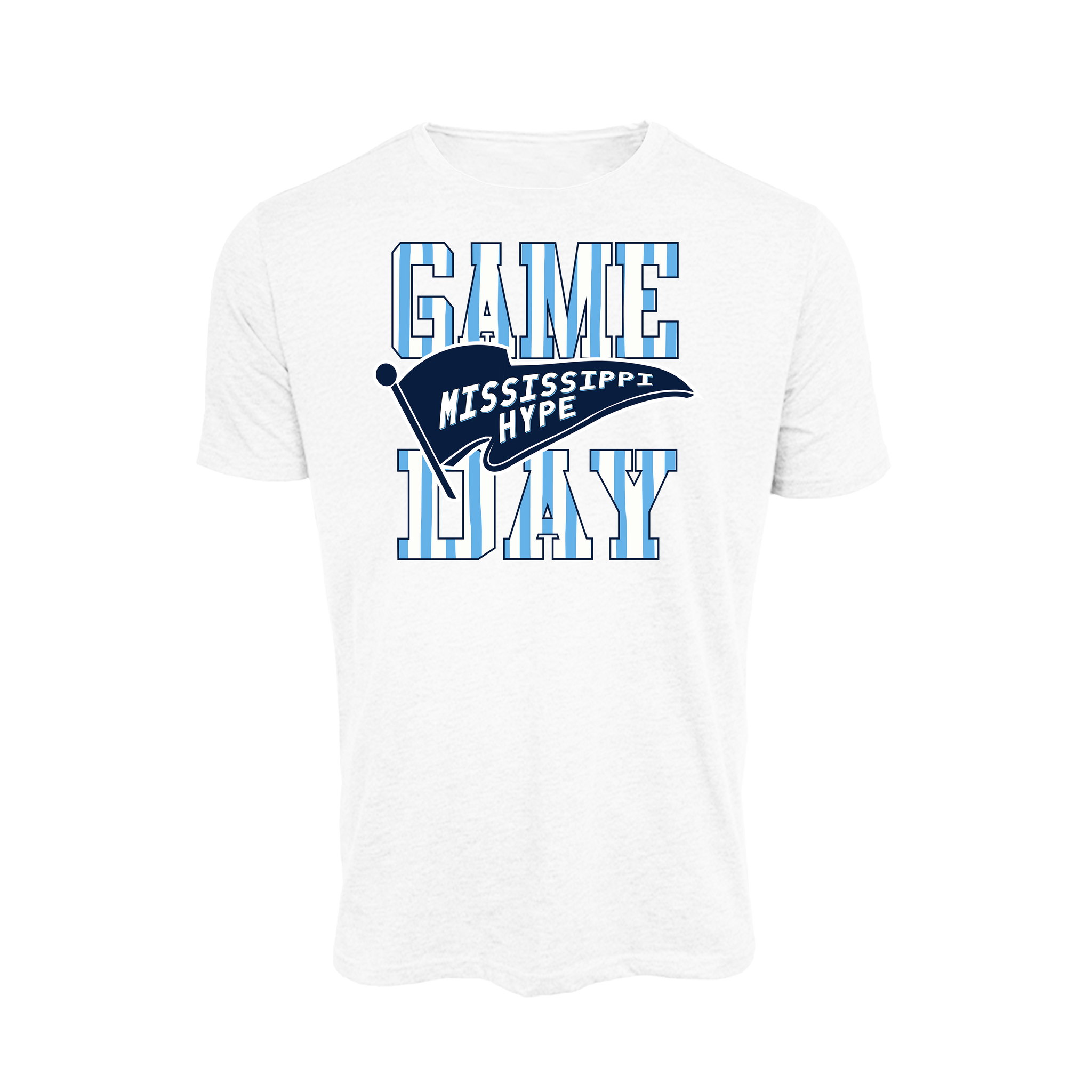 Mississippi Hype Baseball (Robinson)- T Shirt 1 (White)