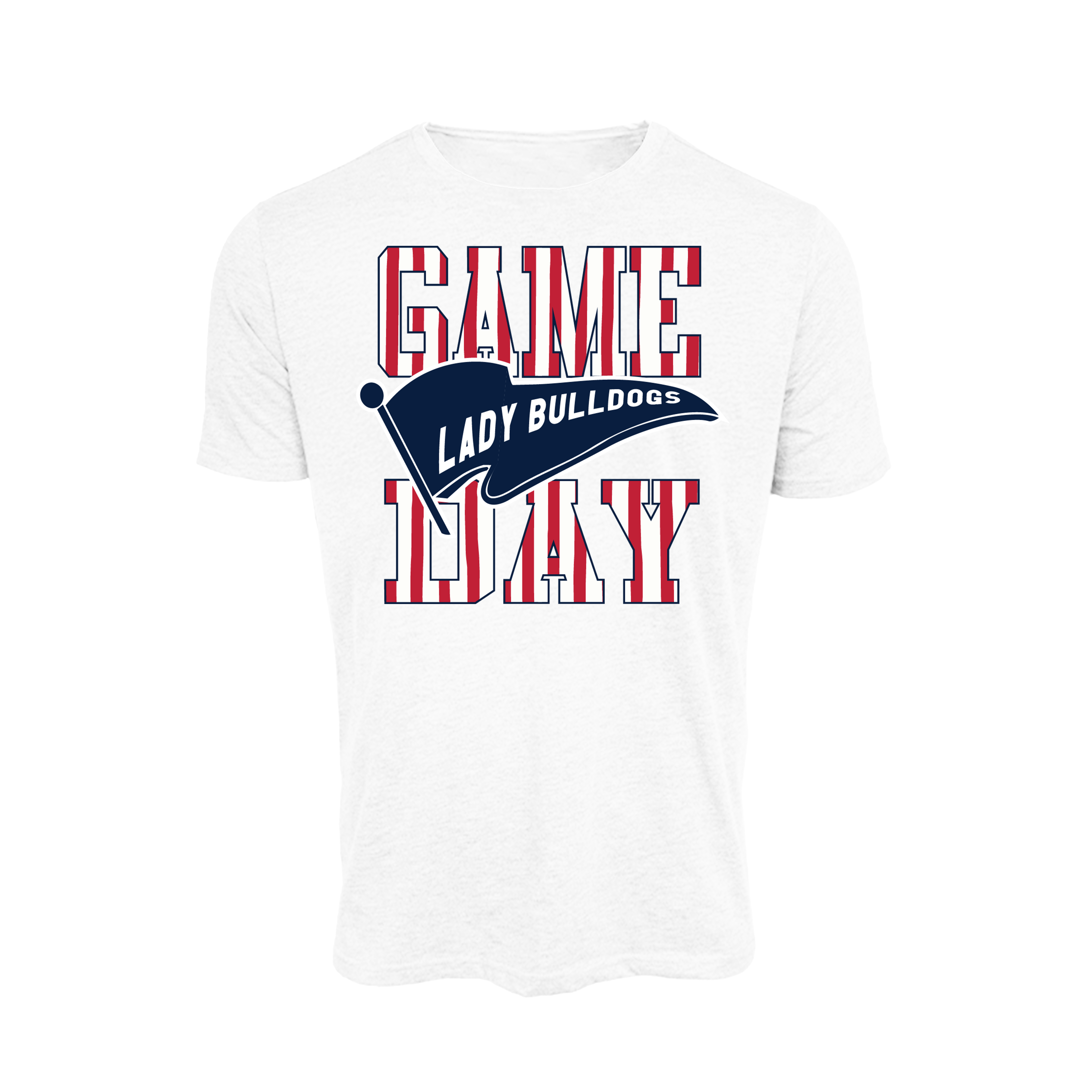 Lady Bulldogs Explosion Fastpitch (Lloyd)- T Shirt 1 (White)