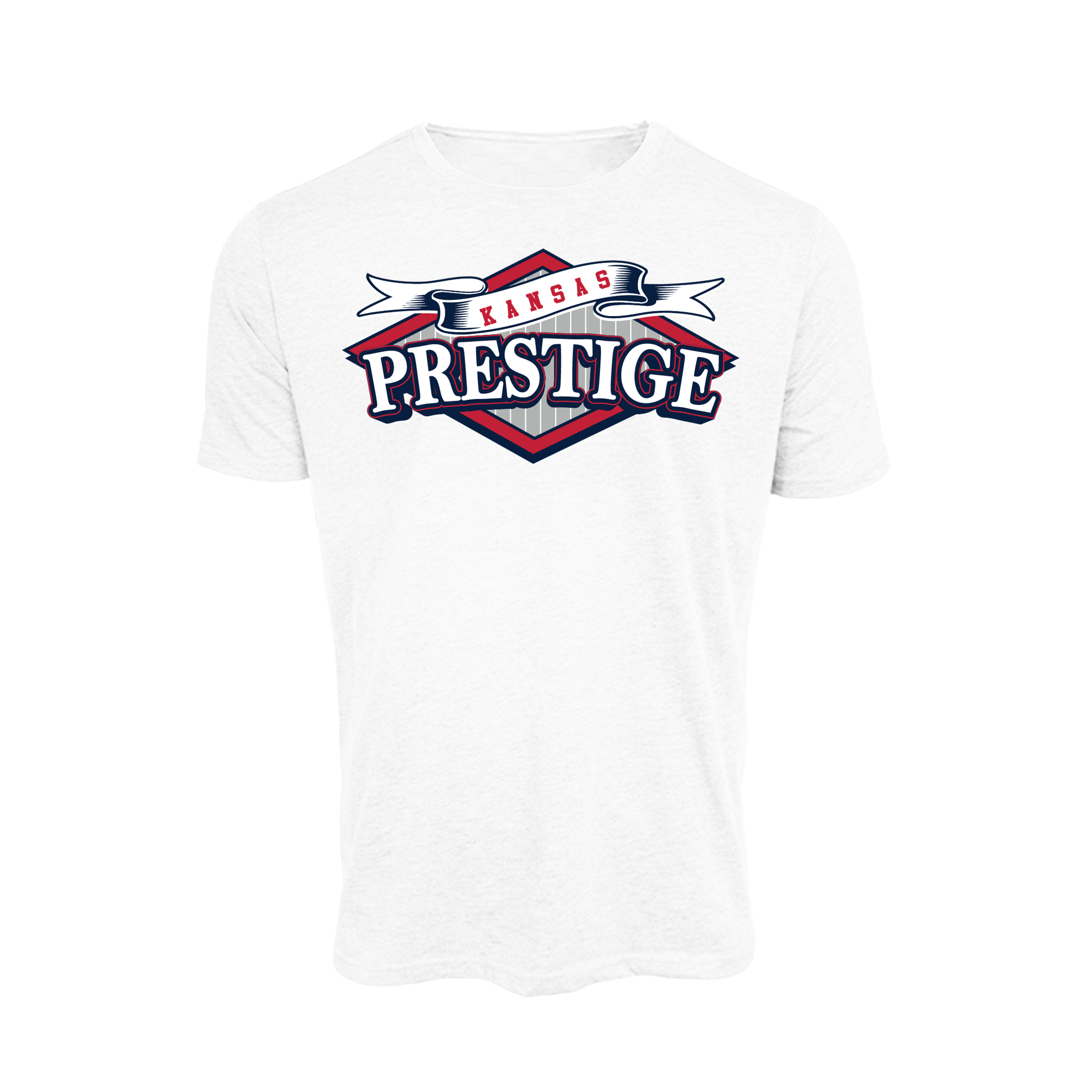 Kansas Prestige Fastpitch (Gillespie)- T Shirt 1 (White)
