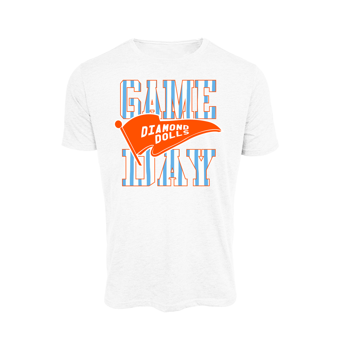 Diamond Dolls (Ozment) Fastpitch- T Shirt 1 (White)