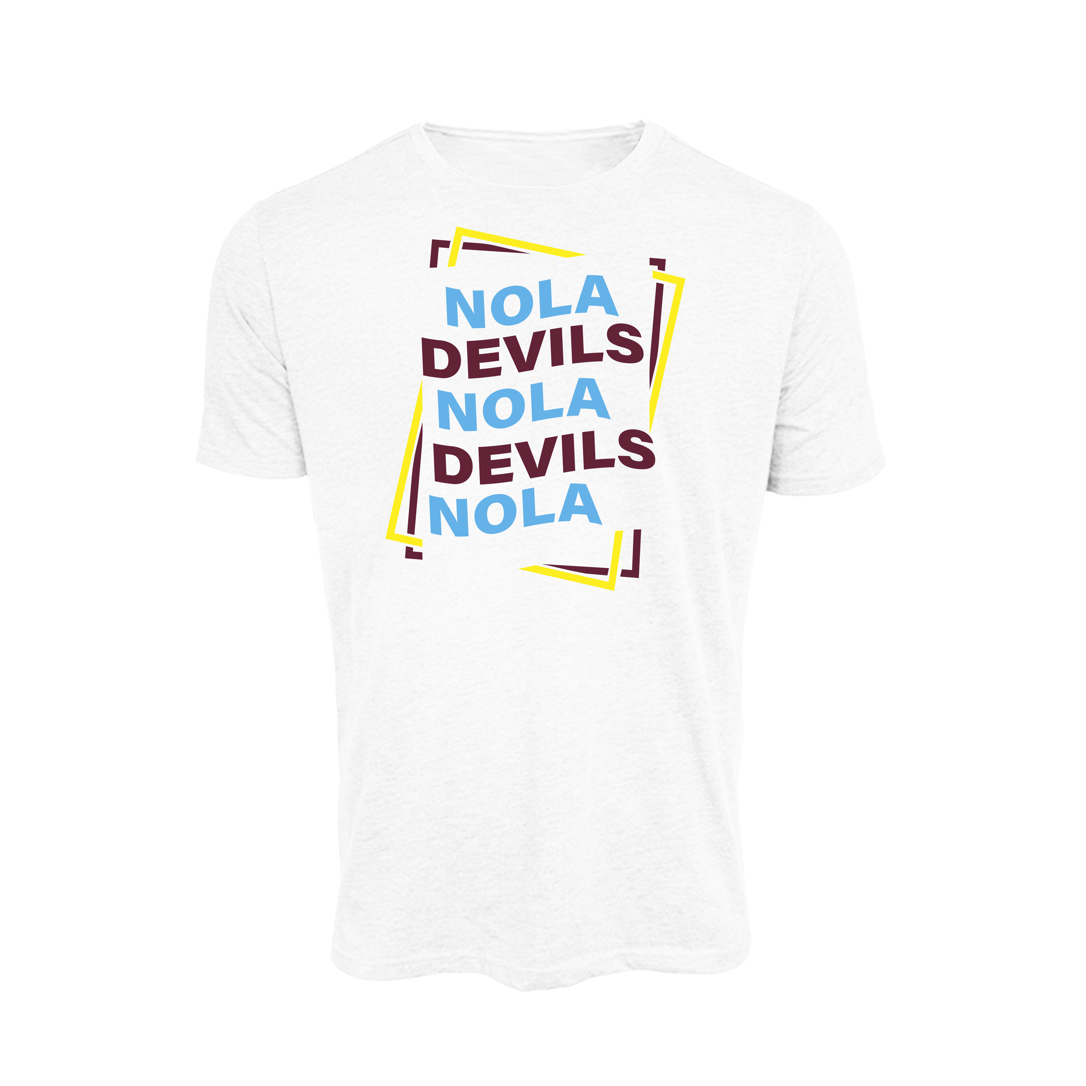 New Orleans Sun Devils Baseball (Ledet) 2026- T Shirt 1 (White)