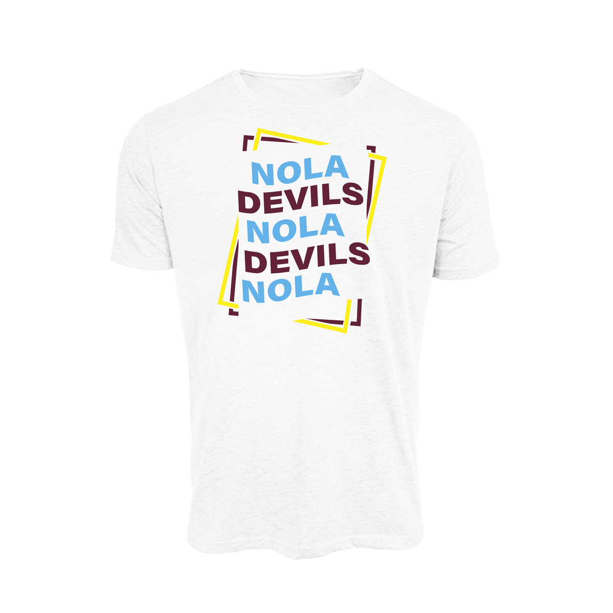 New Orleans Sun Devils Baseball (Ledet) 2026- T Shirt 1 (White)