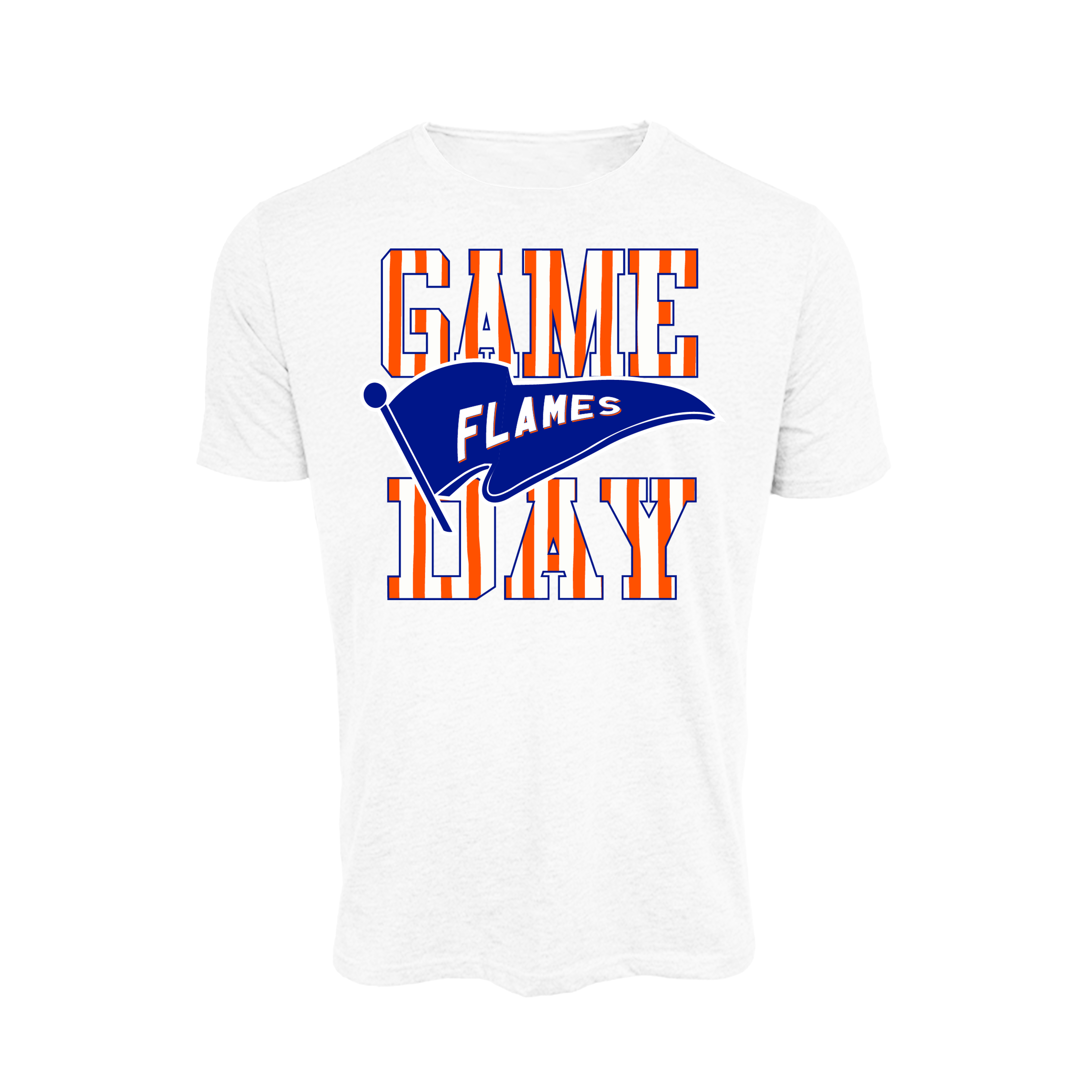 Indiana Flames (Brammer) Fastpitch- T Shirt 1 (White)