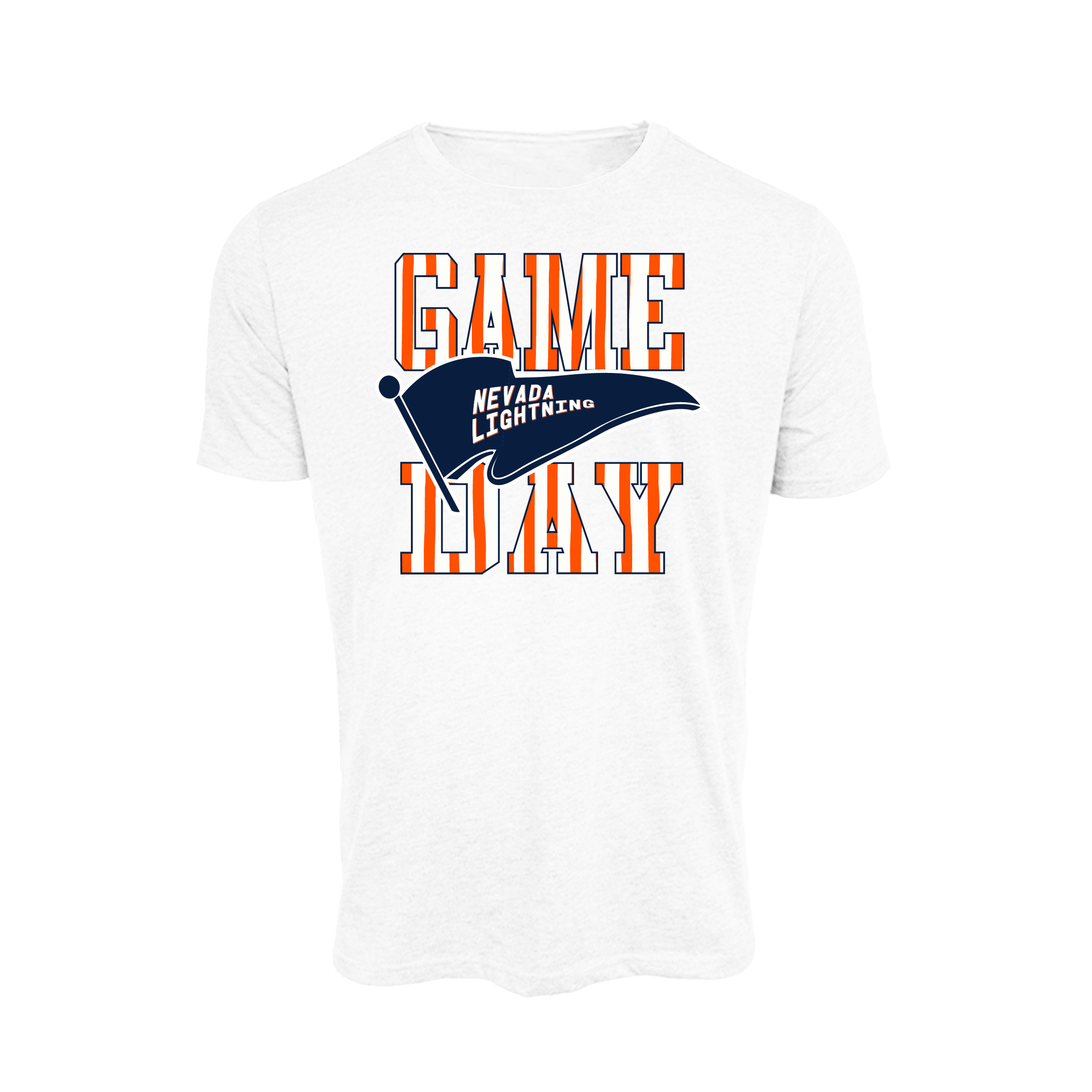 NV Lightning Fastpitch (Snow) 2026- T Shirt 1 (White)