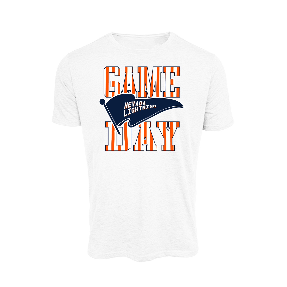 NV Lightning Fastpitch (Snow) 2026- T Shirt 1 (White)