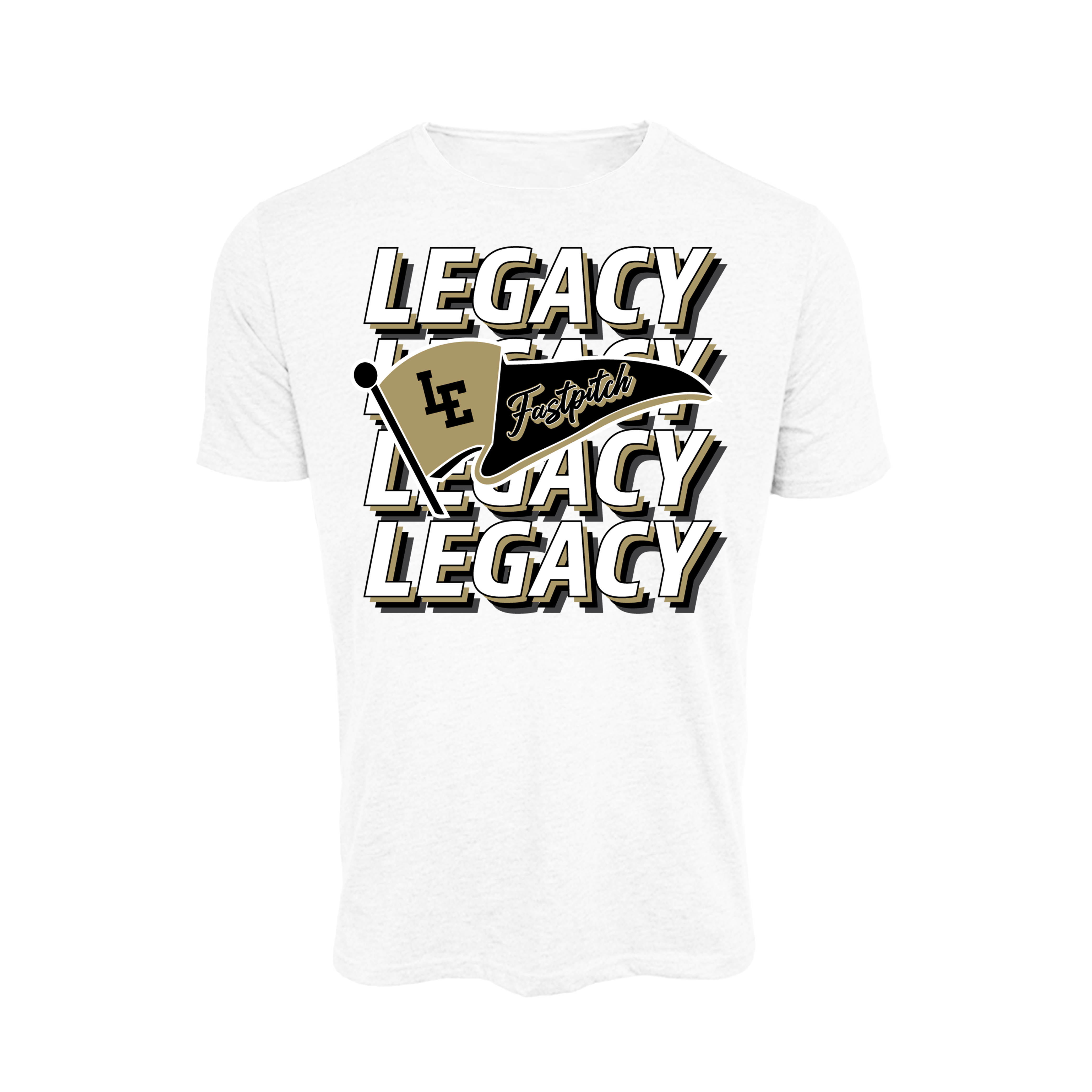 Legacy Elite 12U (Picazo) Fastpitch- T Shirt 1 (White)