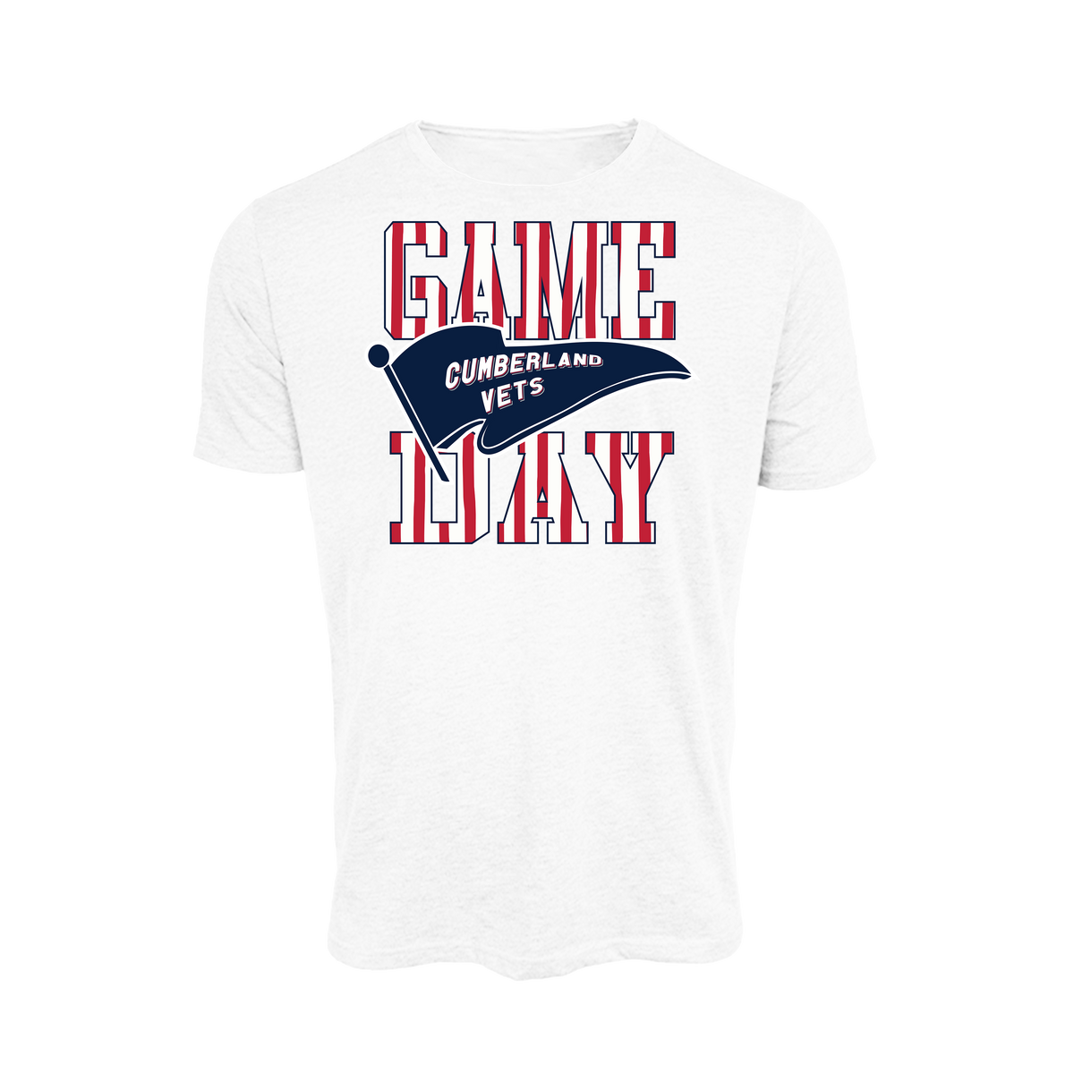 Cumberland Vets Fastpitch (Strohl) 2026- T Shirt 1 (White)