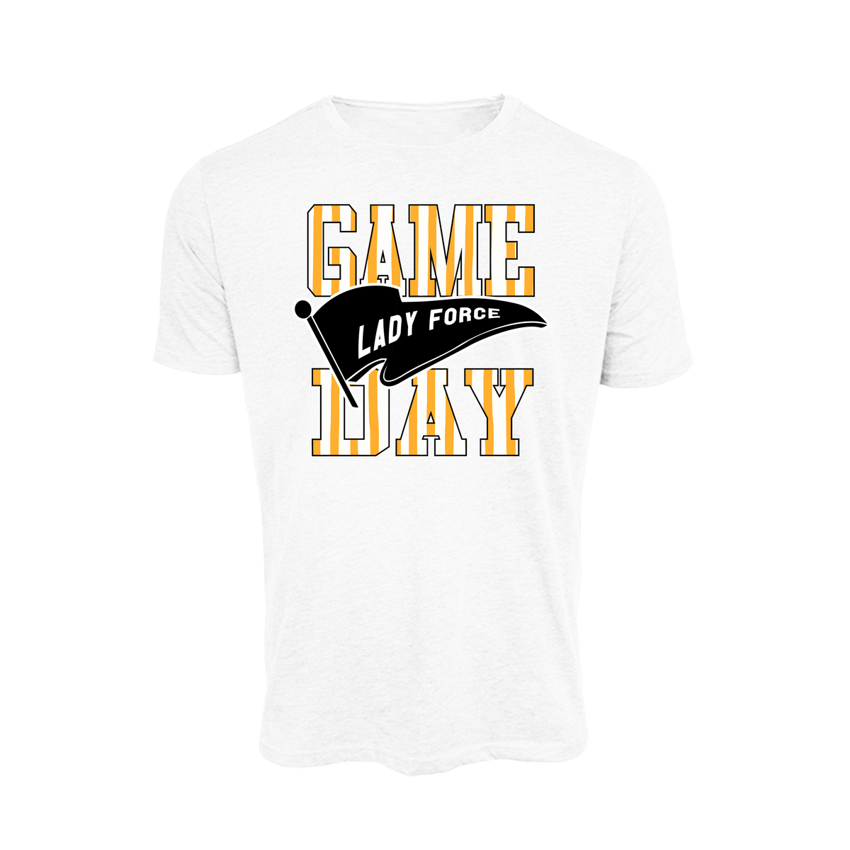 Central IL Lady Force- T Shirt 1 (White)