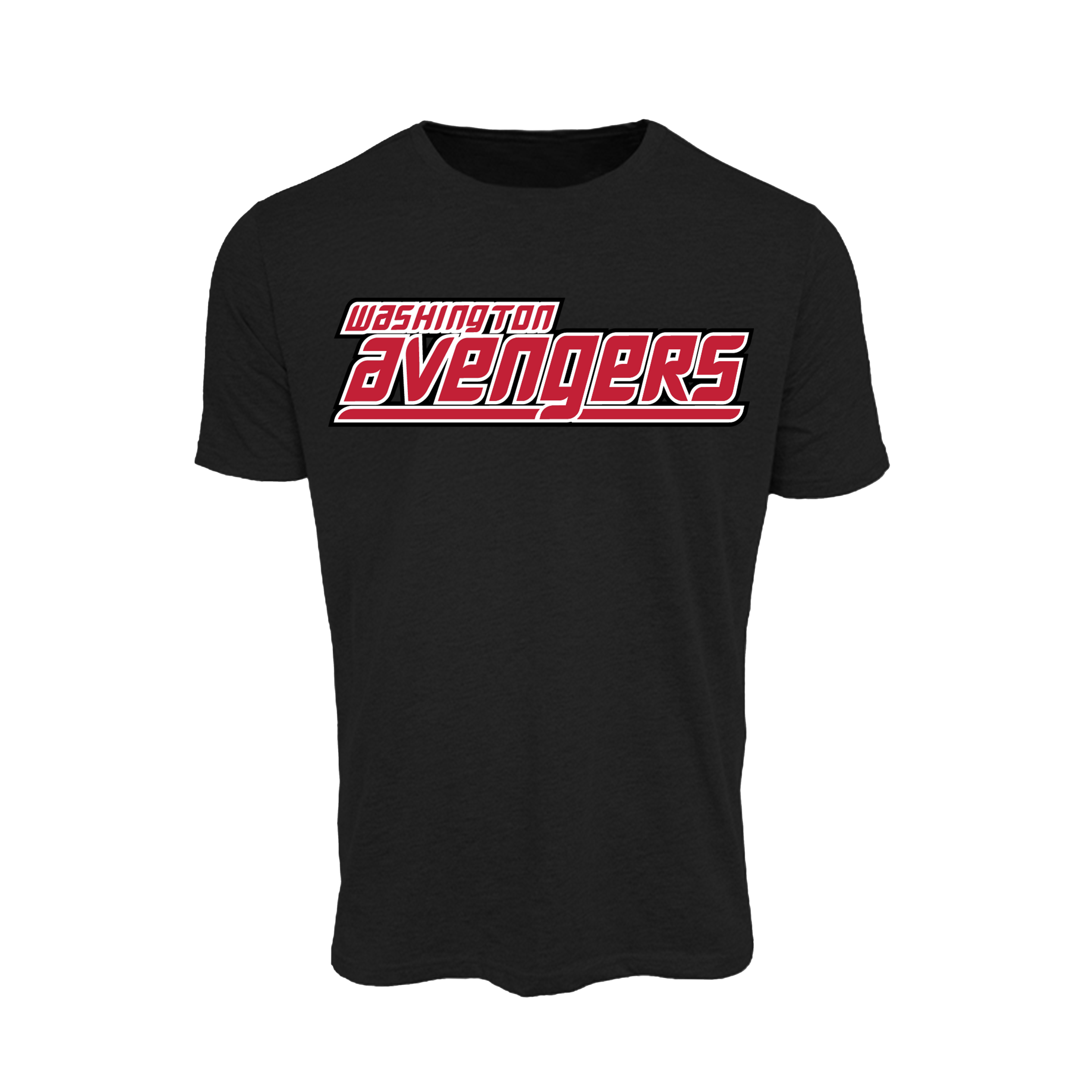 Washington Avengers (Bagley) Baseball- T Shirt 2 (Black)