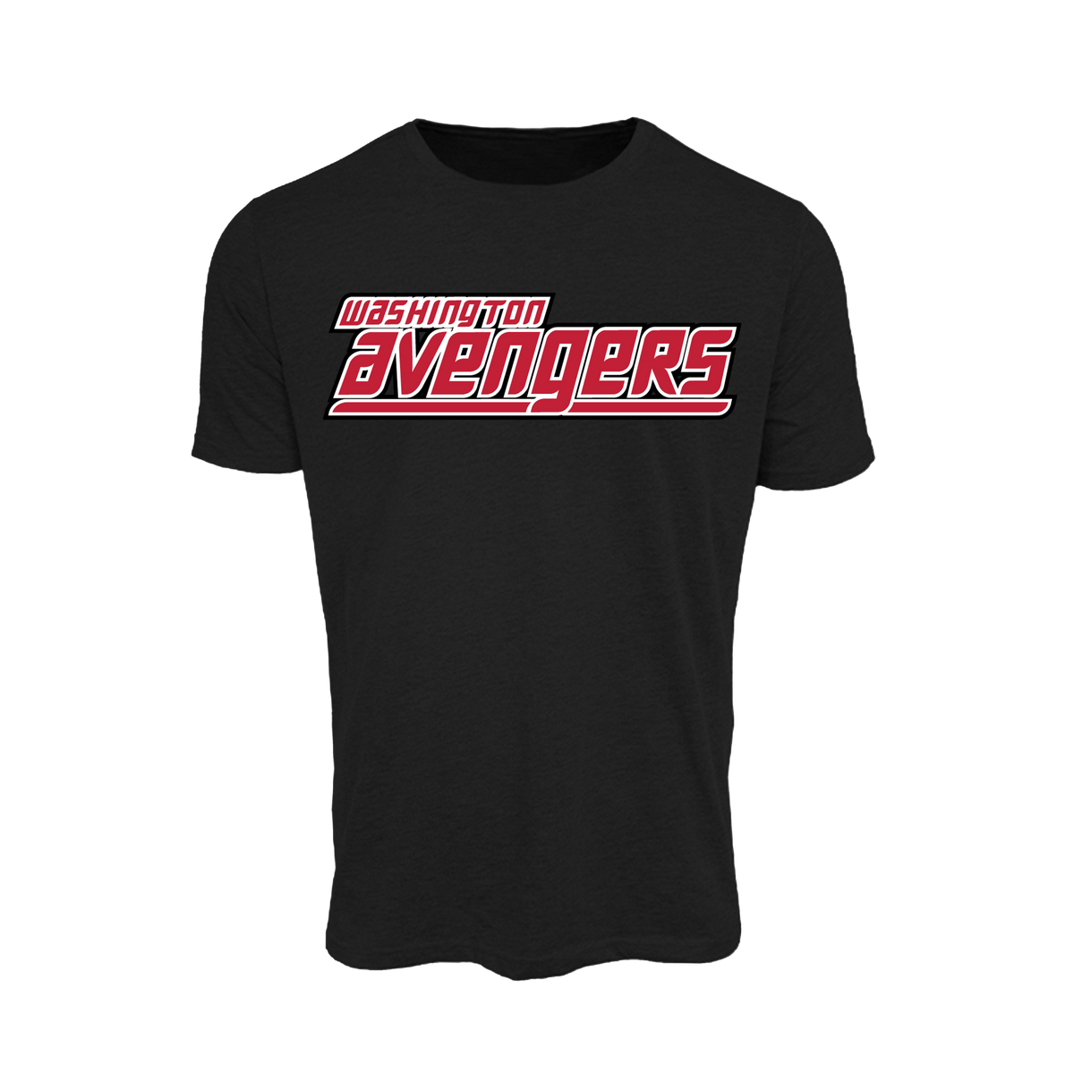 Washington Avengers (Bagley) Baseball- T Shirt 2 (Black)