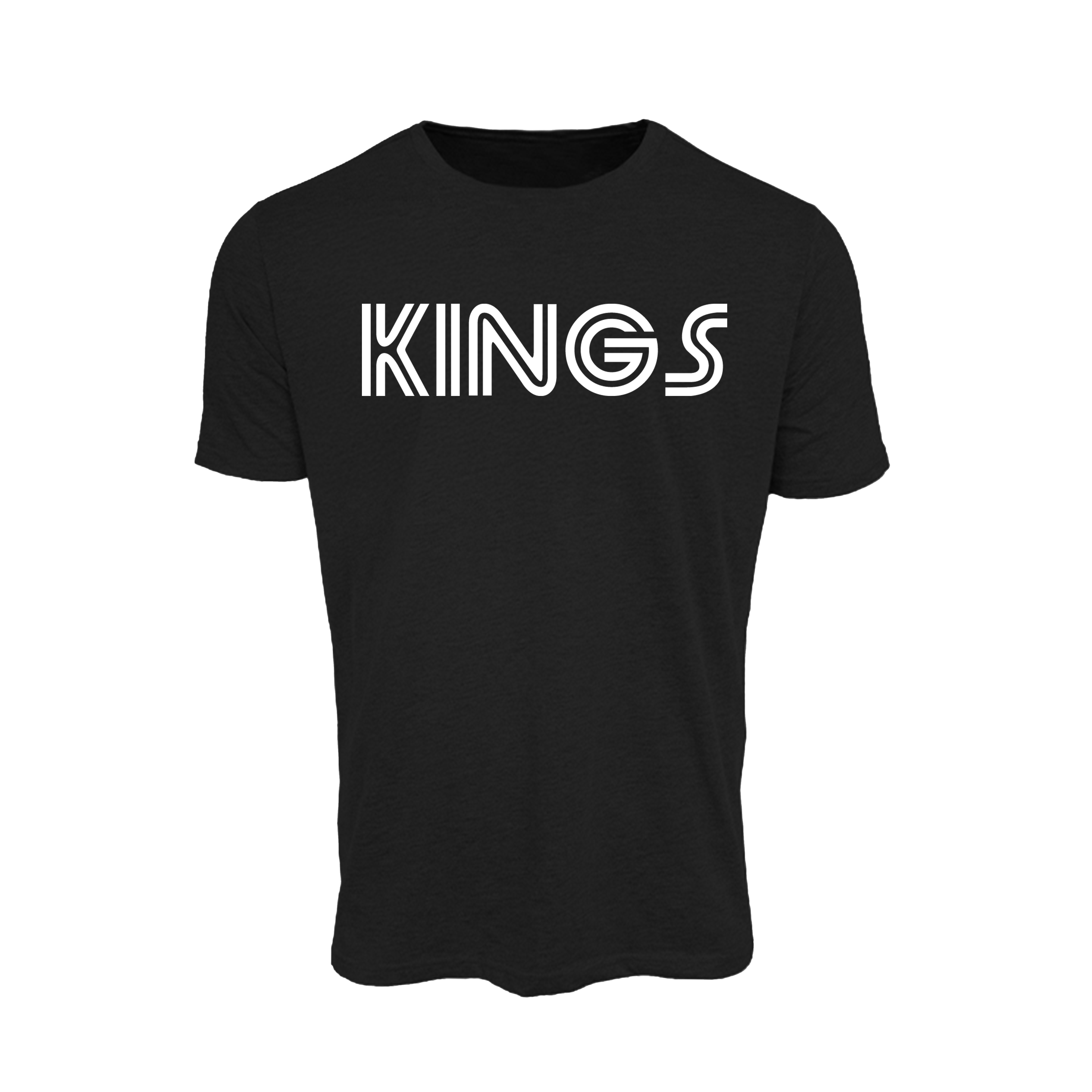 Turquoise Kings Baseball (Pitts)- T Shirt 2 (Black)