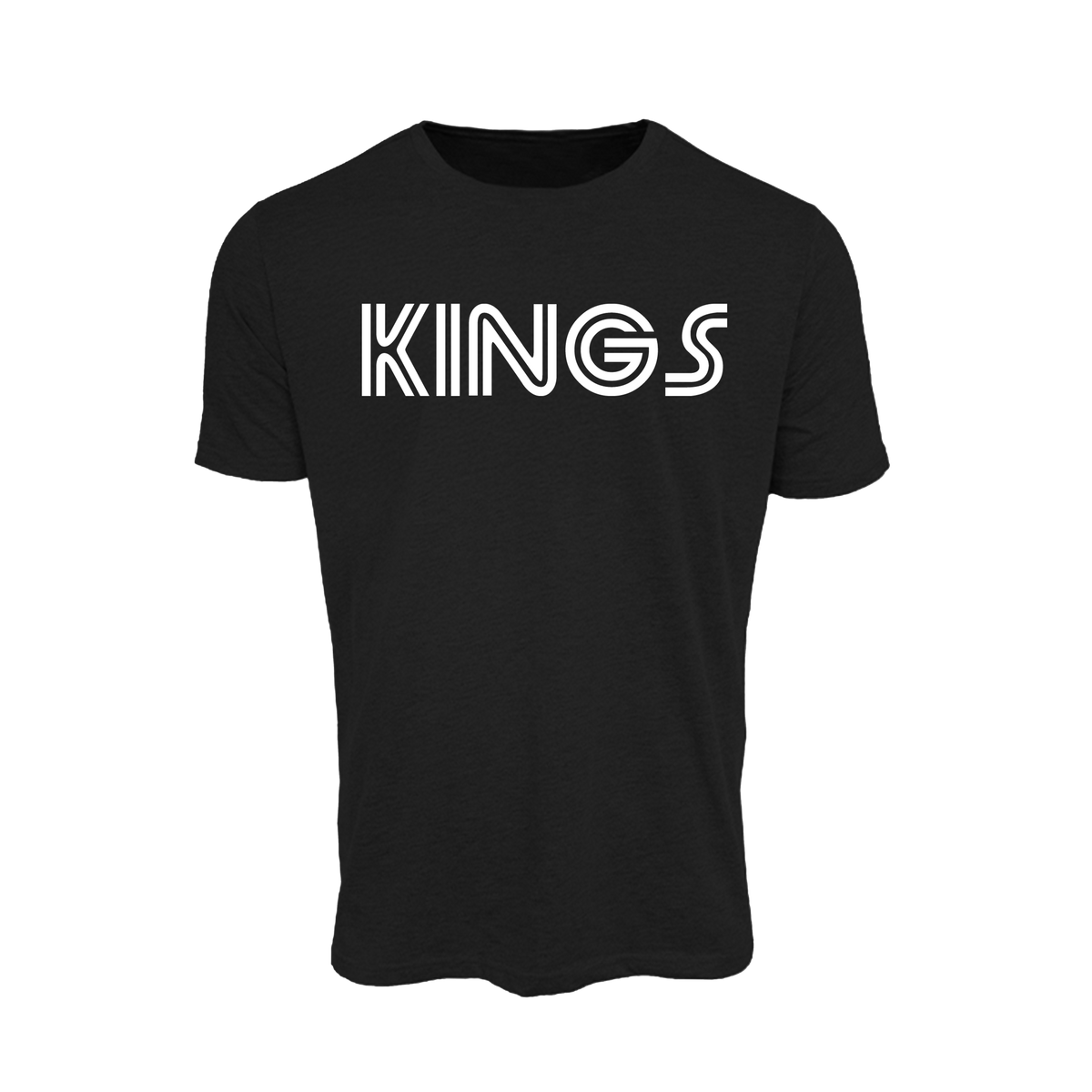 Turquoise Kings Baseball (Pitts)- T Shirt 2 (Black)