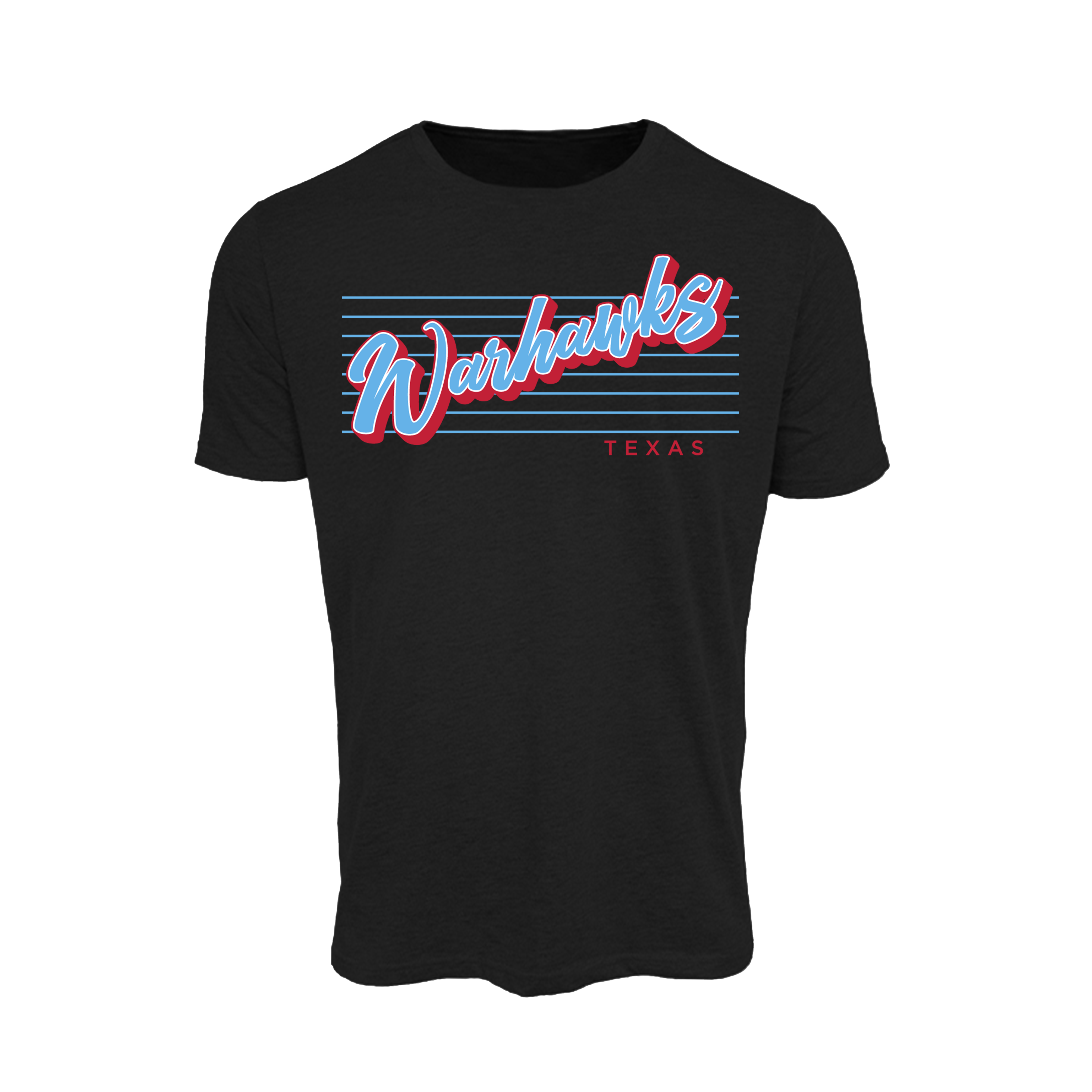 Texas Warhawks (Kent) Baseball- T Shirt 2 (Black)