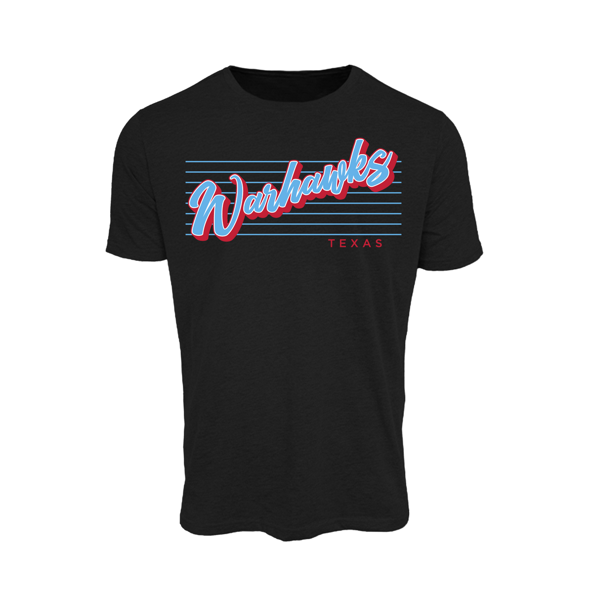 Texas Warhawks (Kent) Baseball- T Shirt 2 (Black)