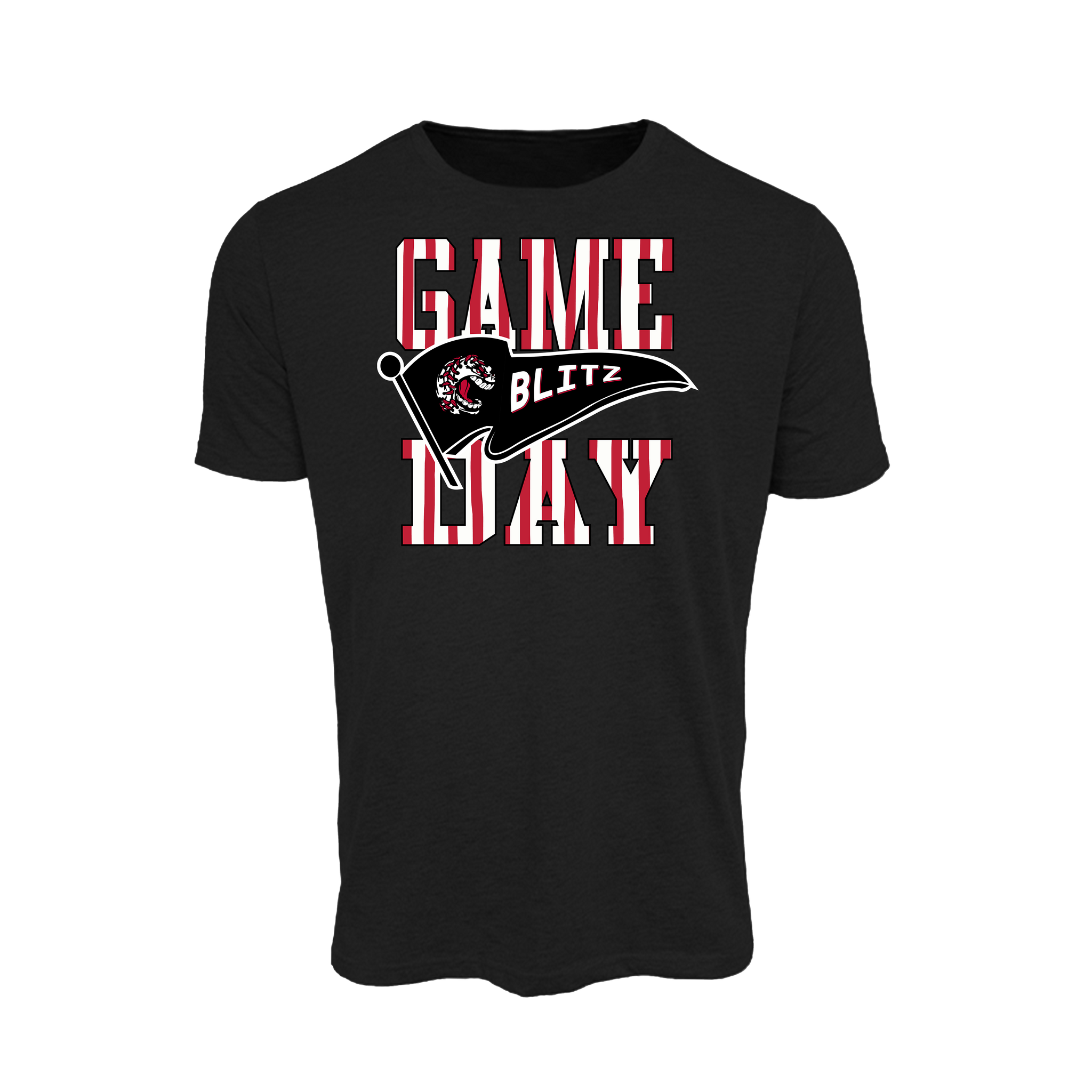 Blitz (Harding) Fastpitch- T Shirt 2 (Black)