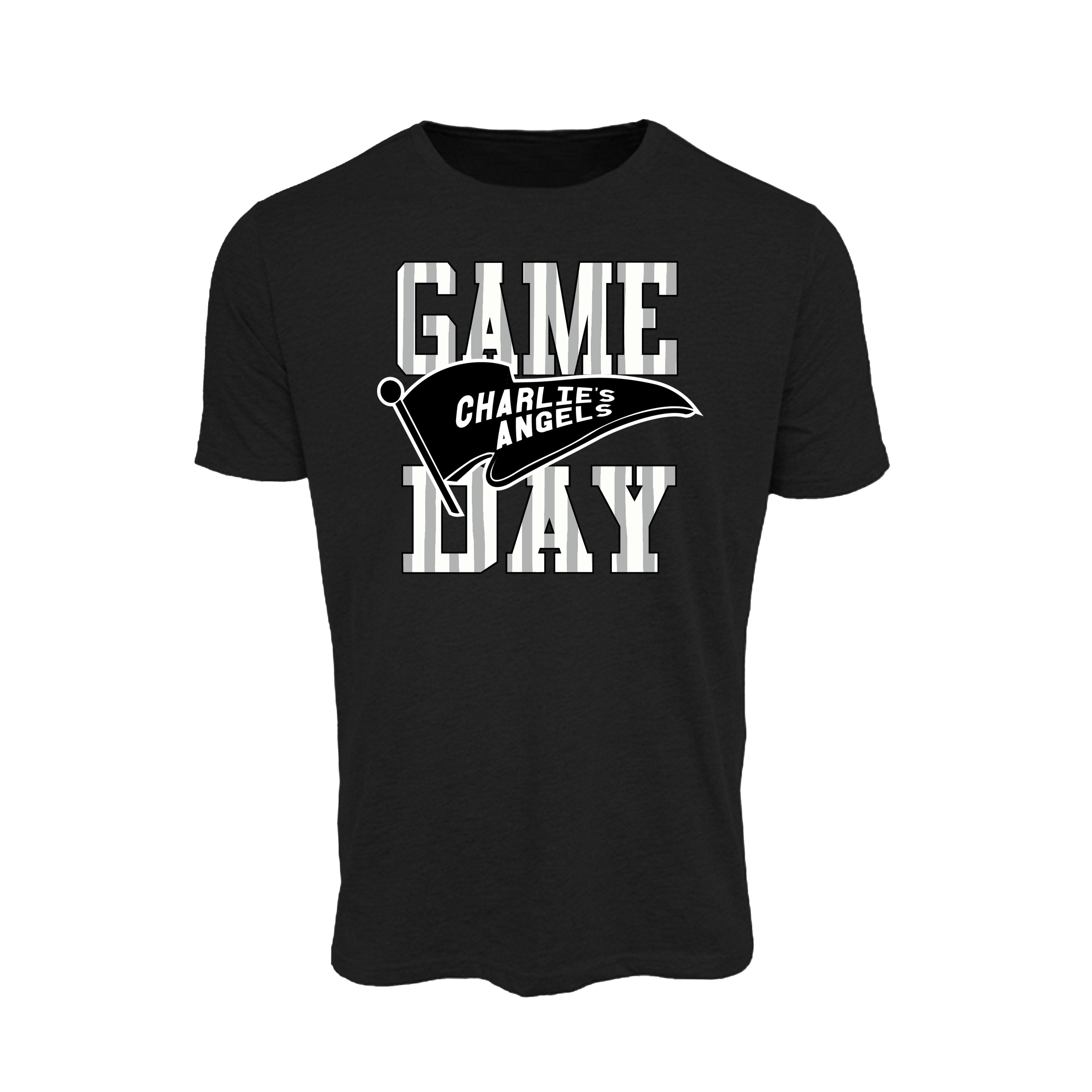 Charlie's Angels (Arnold) Slowpitch- T Shirt 2 (Black)