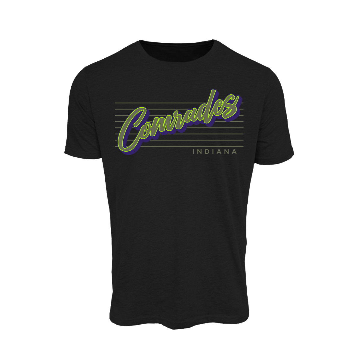Indiana Comrades Fastpitch (Flory)- T Shirt 2 (Black)