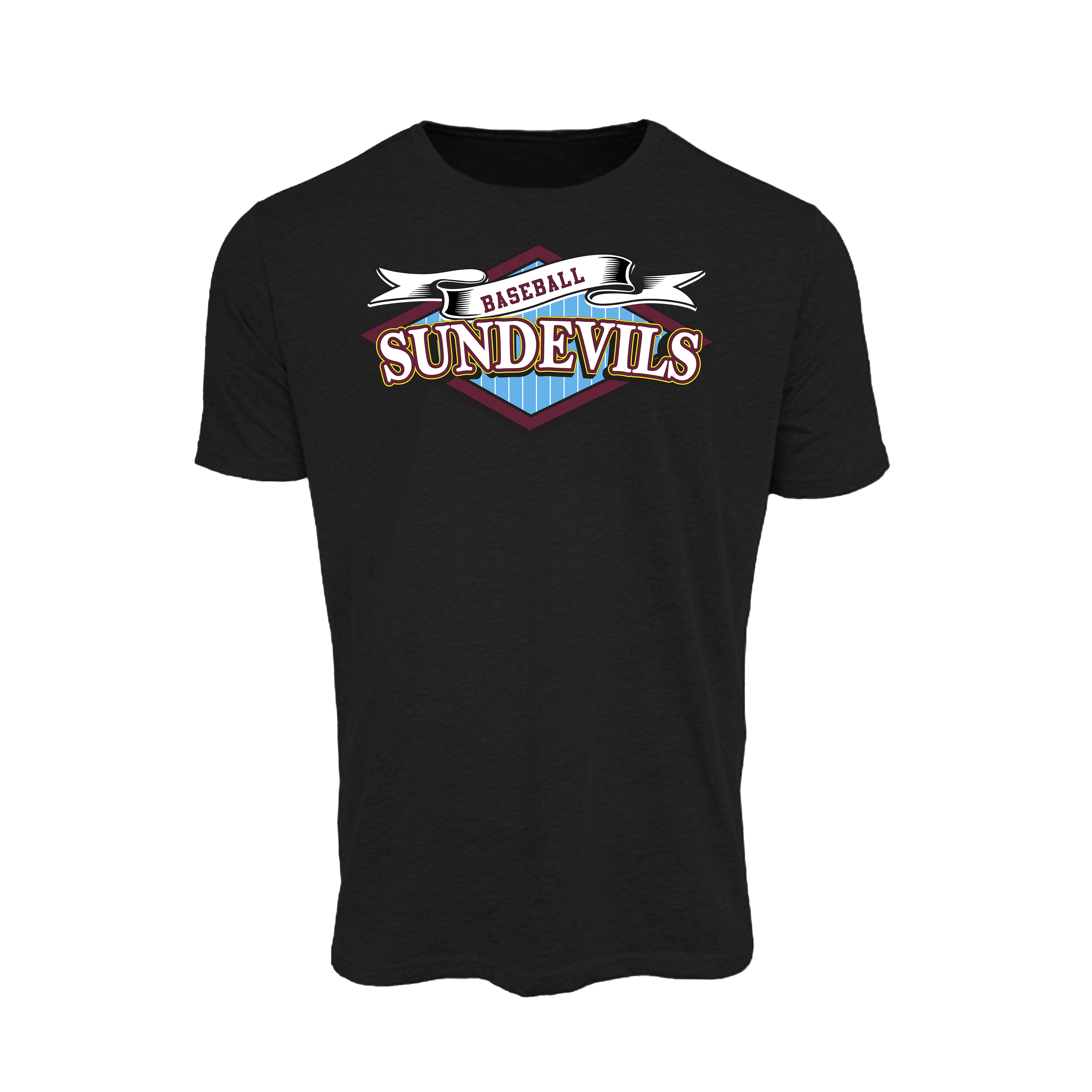 New Orleans Sun Devils Baseball (Ledet) 2026- T Shirt 2 (Black)