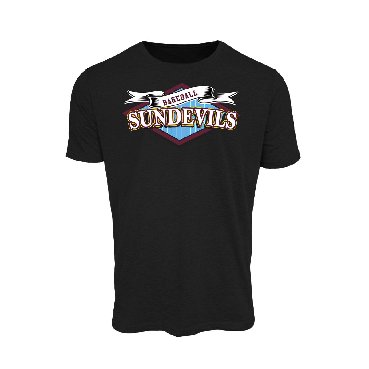 New Orleans Sun Devils Baseball (Ledet) 2026- T Shirt 2 (Black)