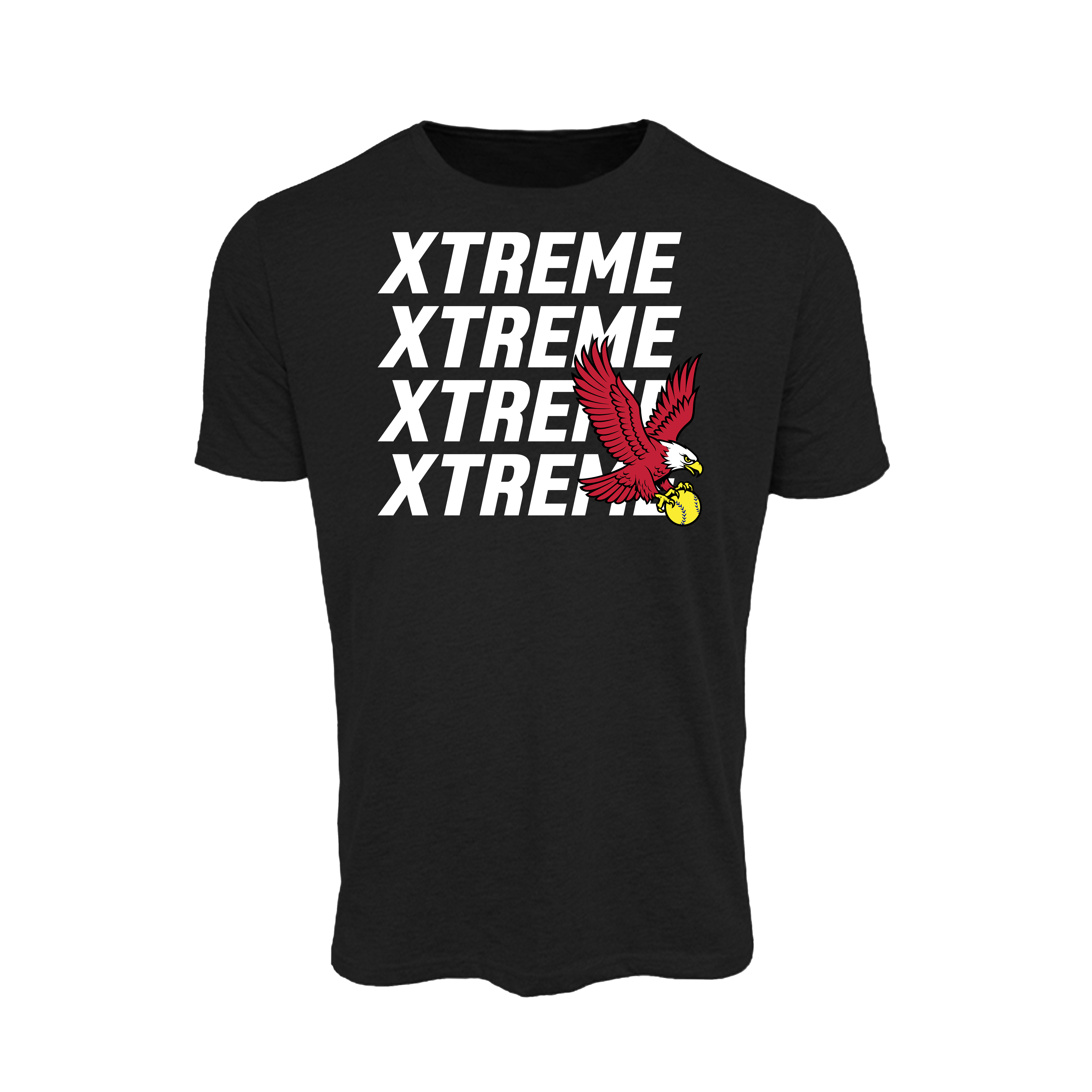 Xtreme Fastpitch (Weglos)- T Shirt 2 (Black)