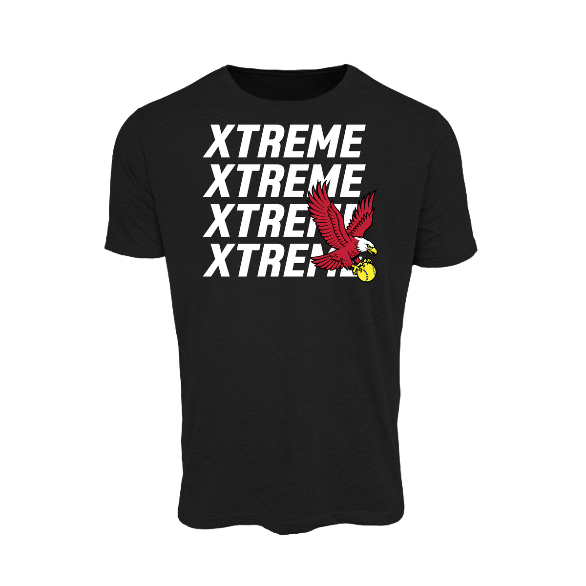 Xtreme Fastpitch (Weglos)- T Shirt 2 (Black)