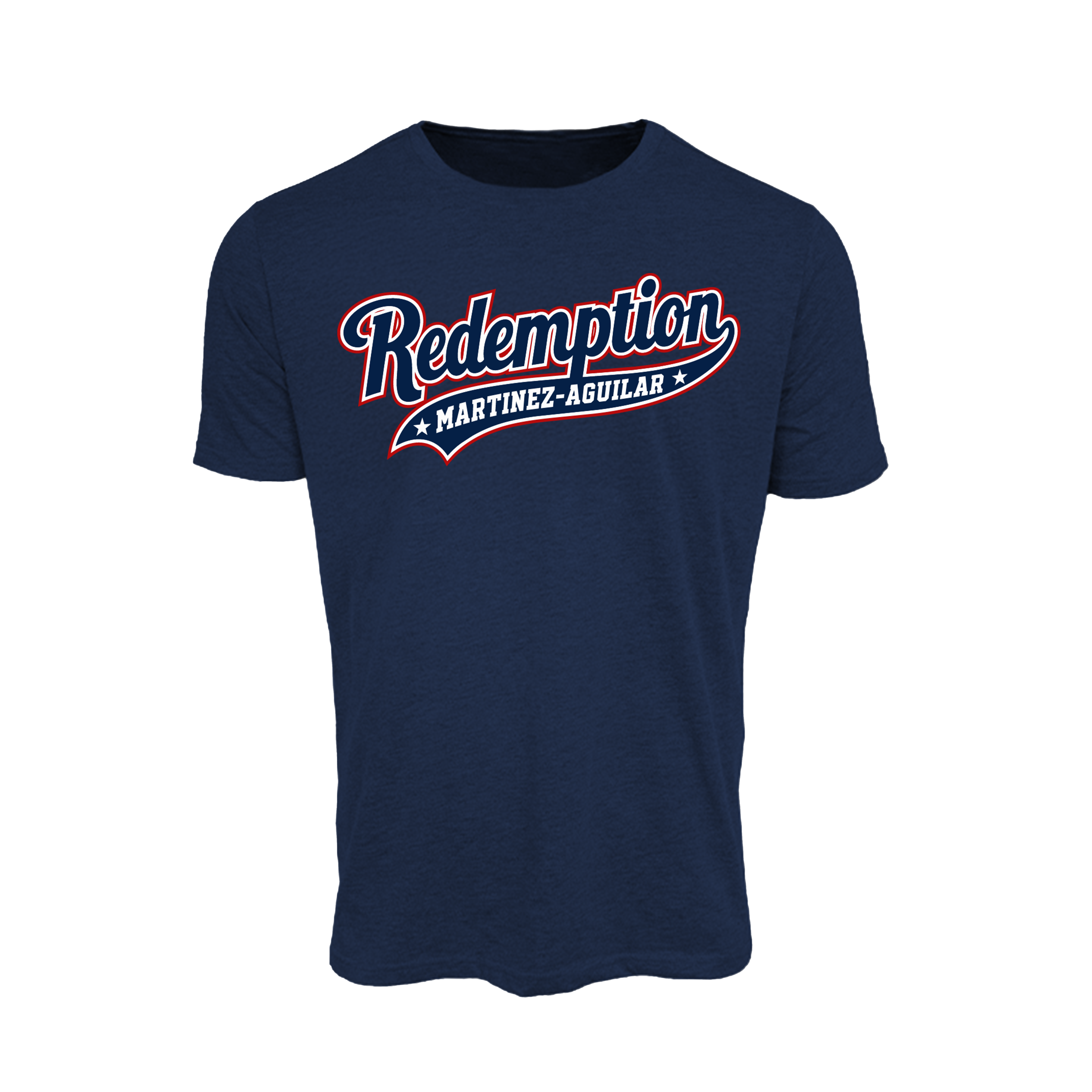 Redemption (Martinez-Aguilar) Fastpitch- T Shirt 2 (Navy)