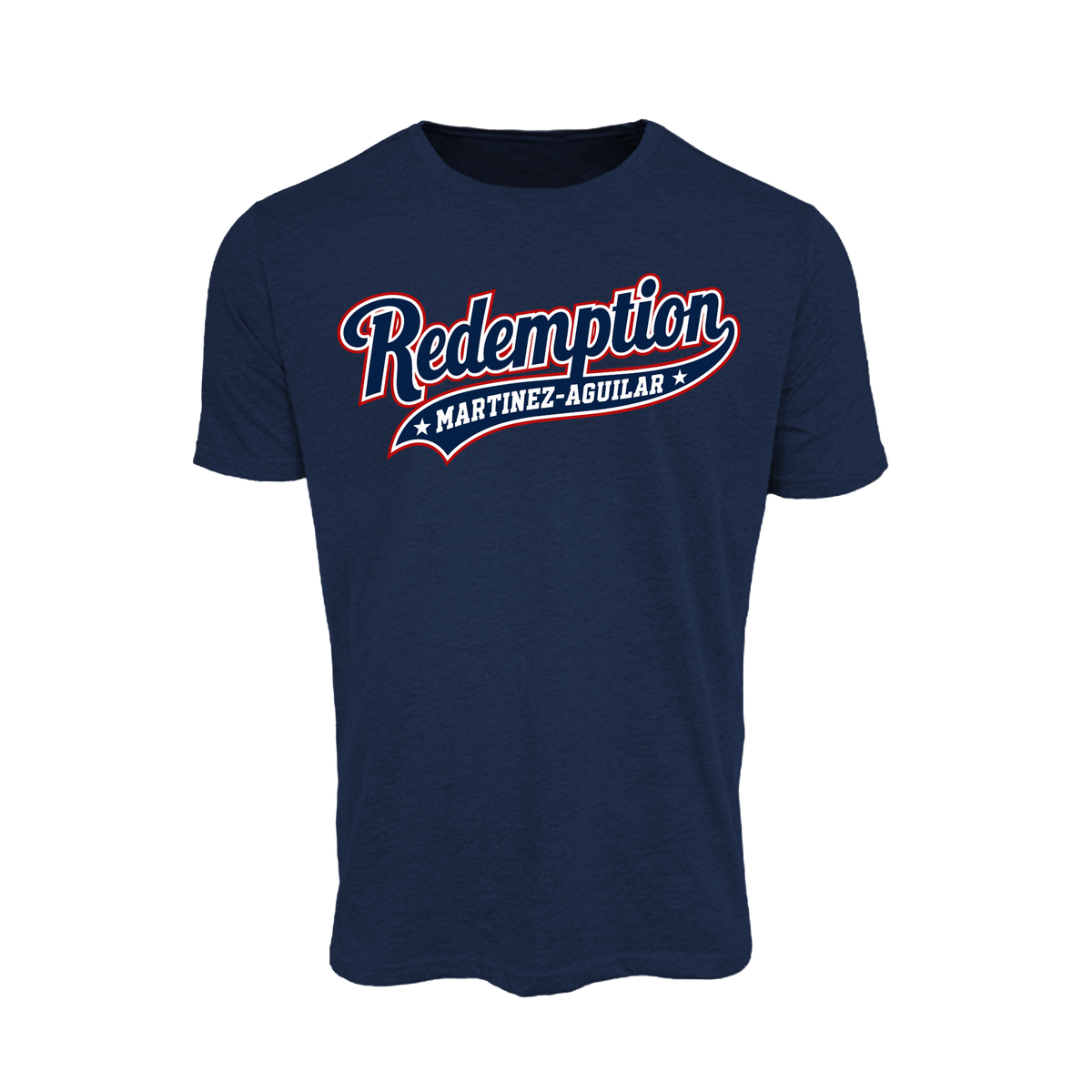 Redemption (Martinez-Aguilar) Fastpitch- T Shirt 2 (Navy)