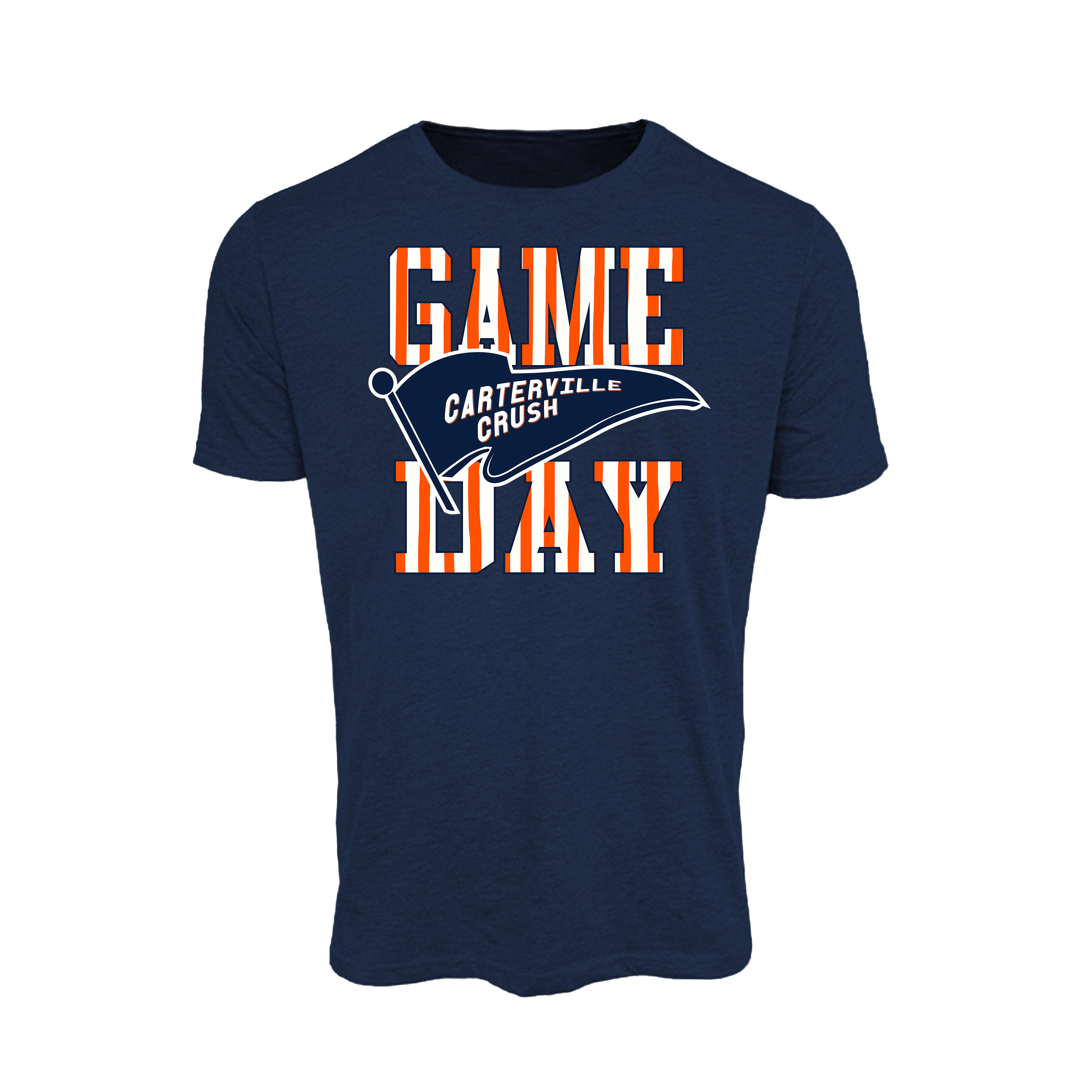 Carterville Crush (Wheaton) Fastpitch- T Shirt 2 (Navy)