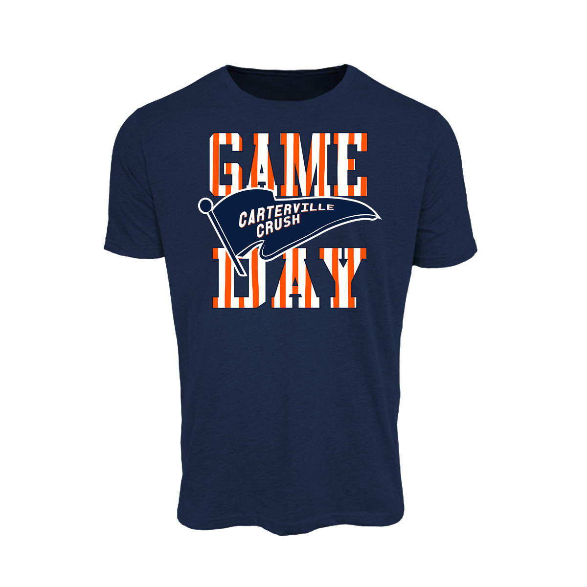 Carterville Crush (Wheaton) Fastpitch- T Shirt 2 (Navy)